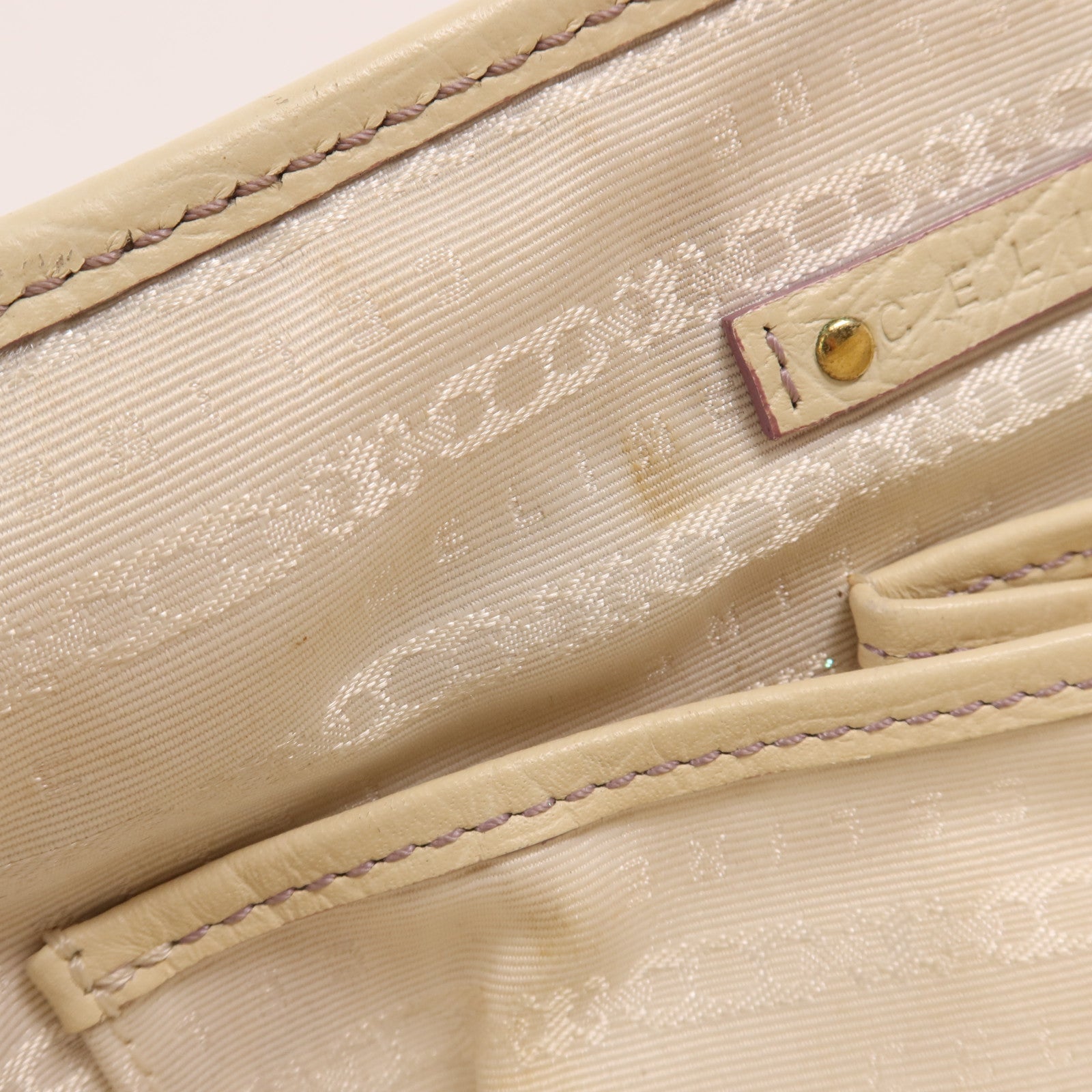 CELINE 帆布Hand Bag金扣手挽袋