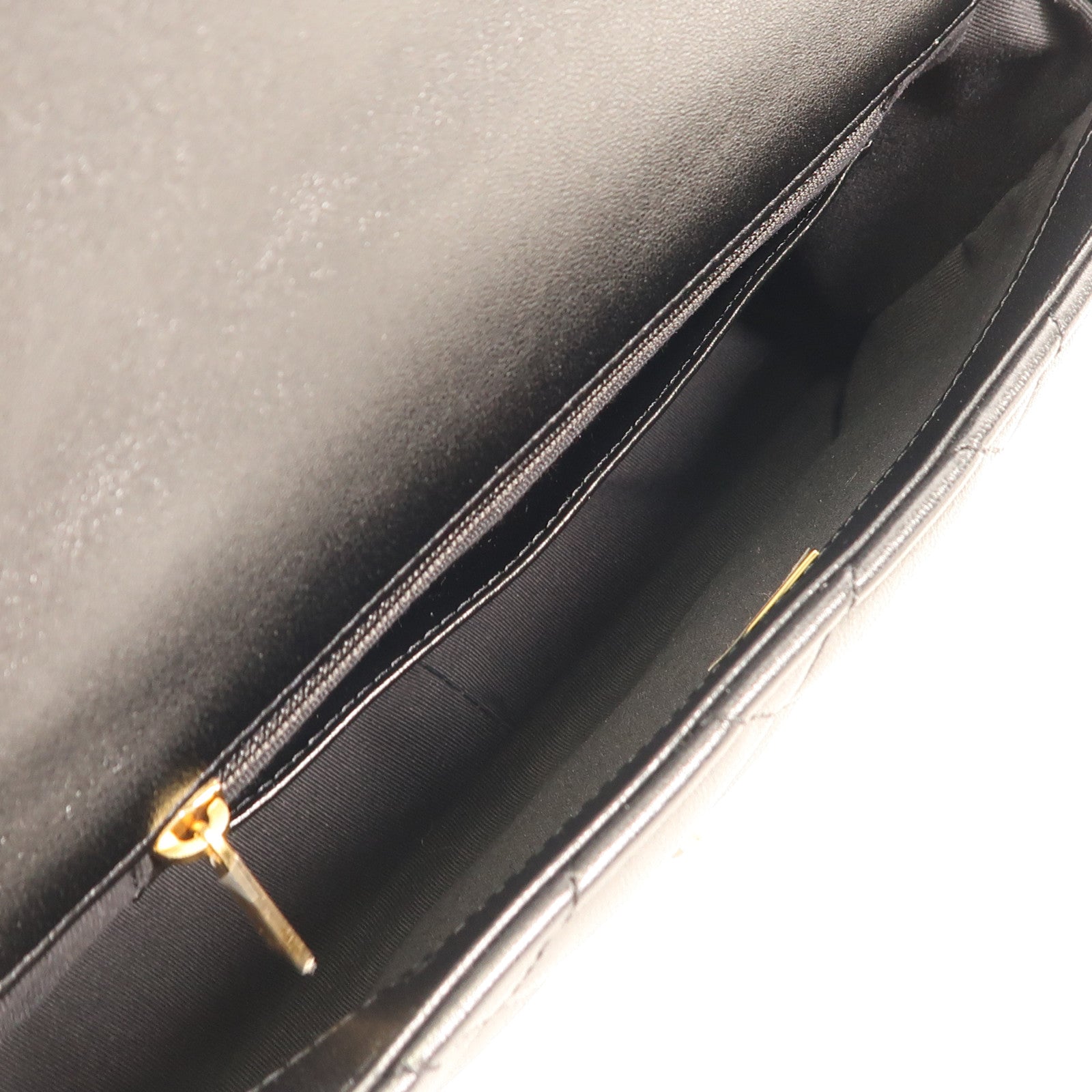 CHANEL 牛皮皮革Chain Shoulder Bag金扣鏈帶肩背袋