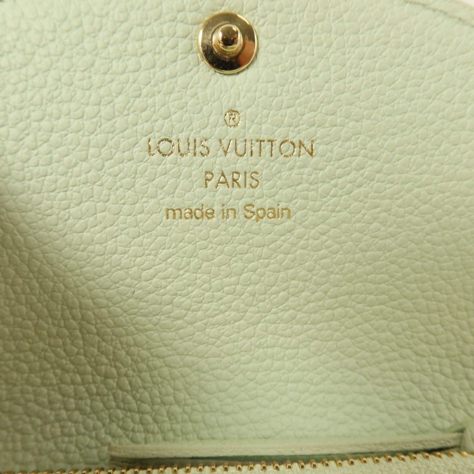 LOUIS VUITTON Monogram Empreinte Rosali金扣卡片/零錢包