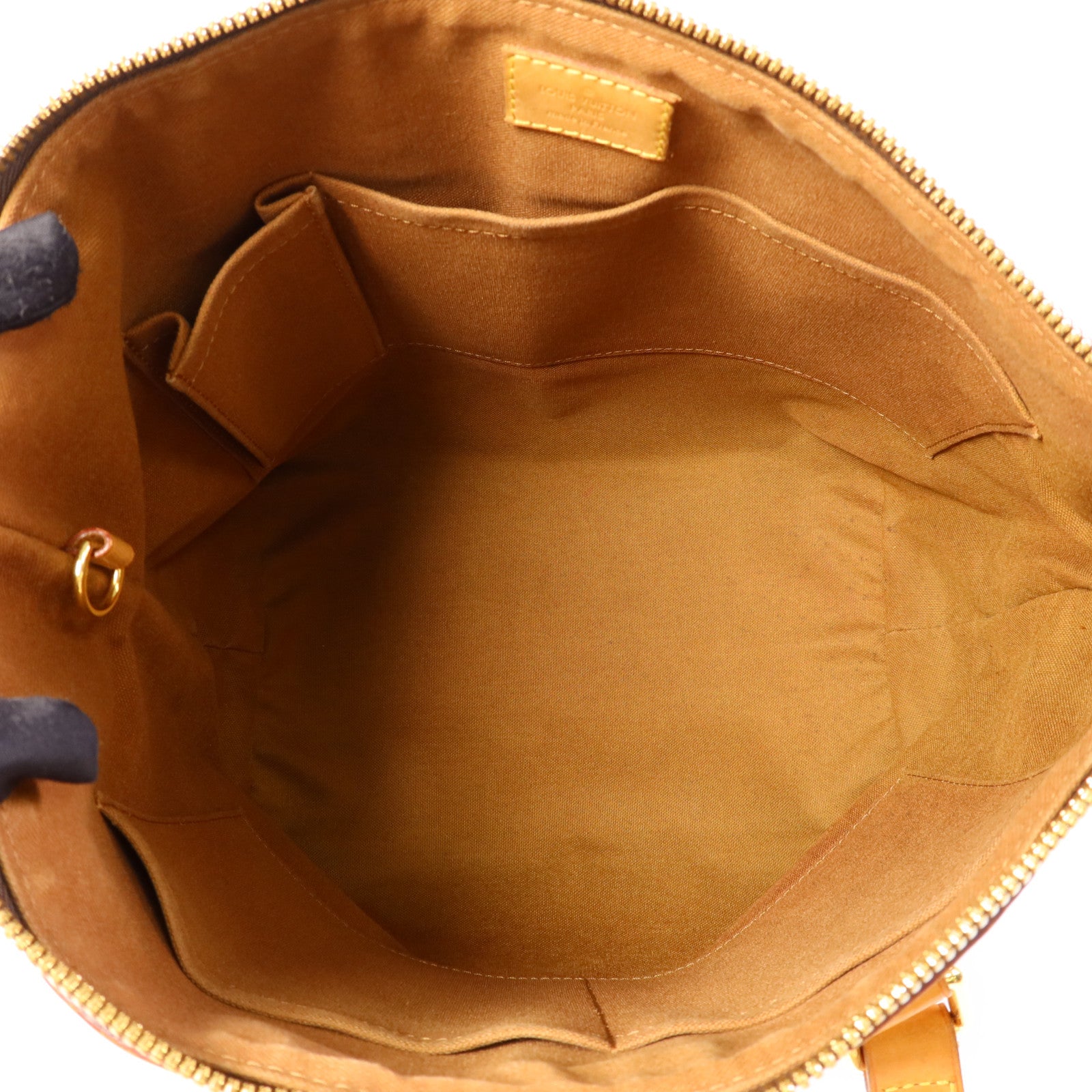 LOUIS VUITTON Monogram Palermo PM金扣手挽肩背兩用袋棕色