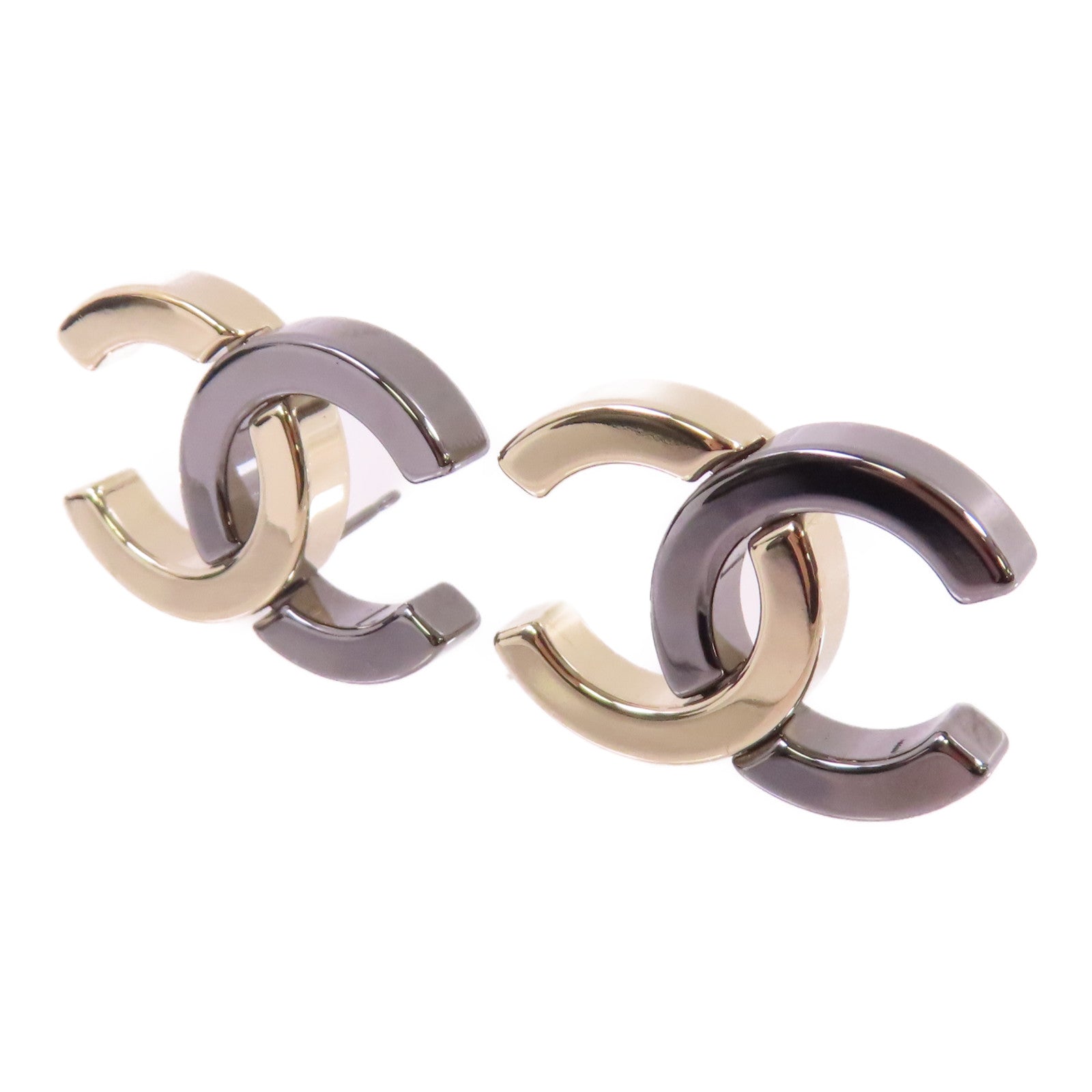 CHANEL 金屬CC Earring耳環