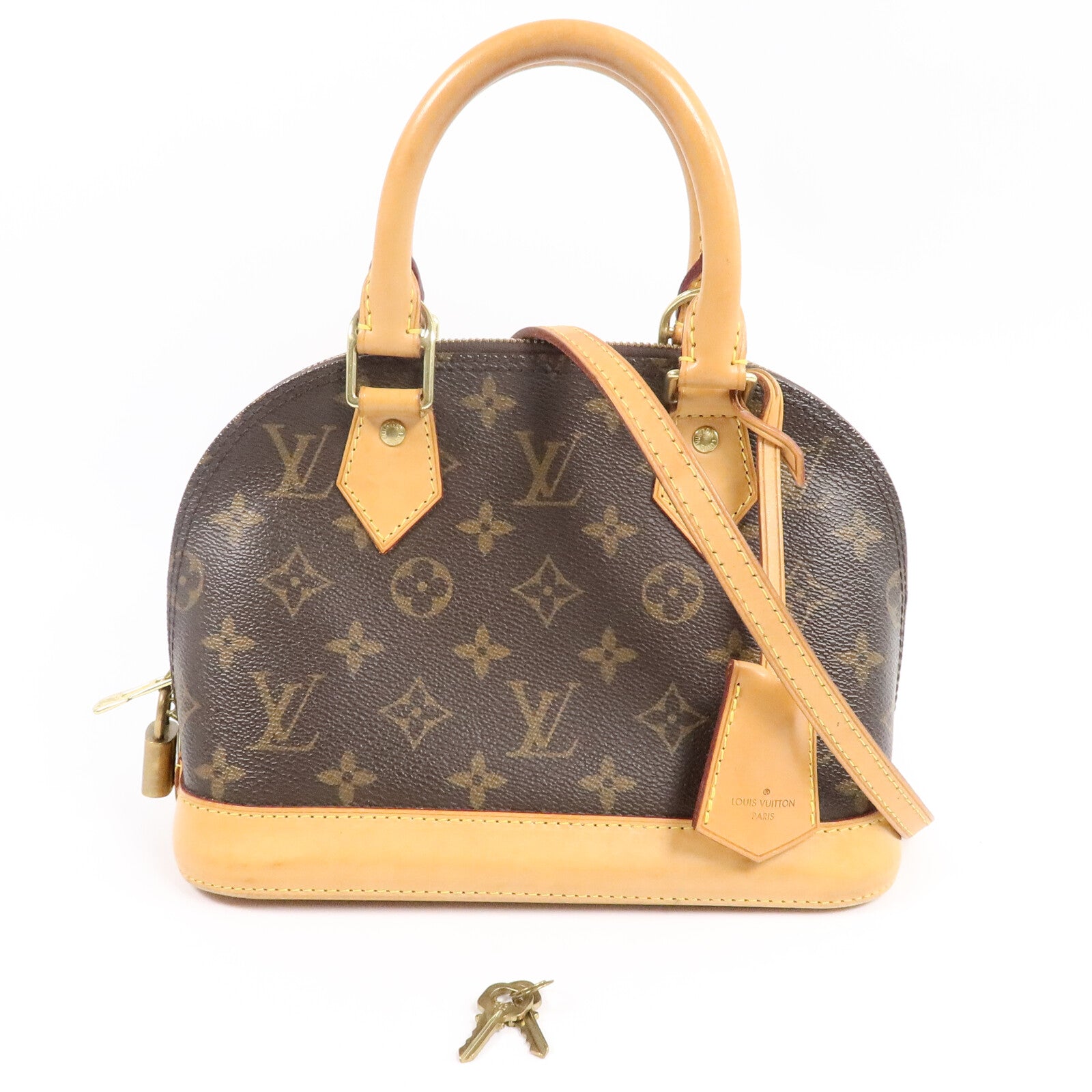 LOUIS VUITTON Monogram Alma BB手挽肩背兩用袋