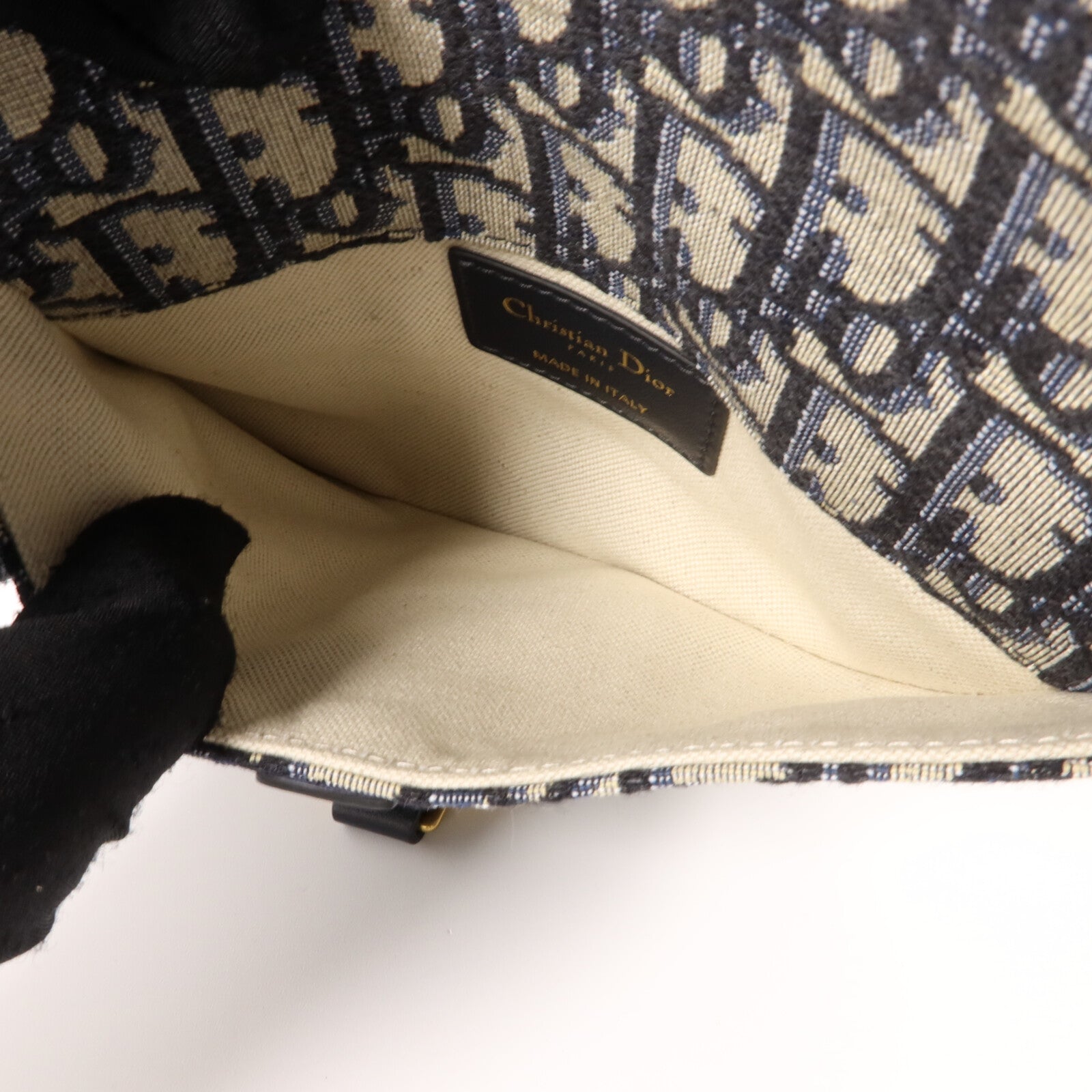 Dior 帆布Saddle Oblique Waist Belt Bag腰包
