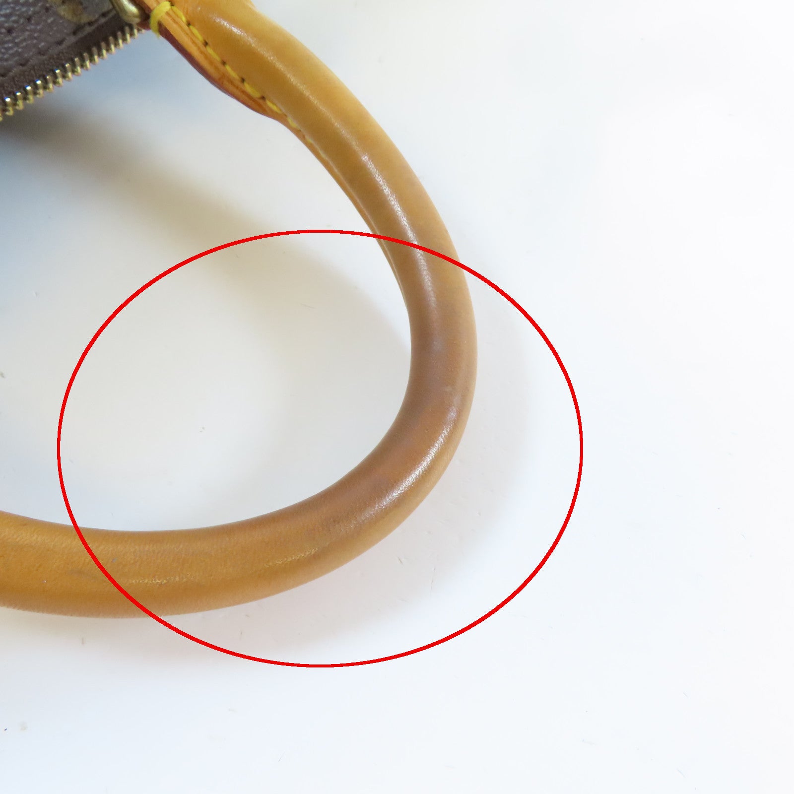 LOUIS VUITTON Monogram Speedy 25金扣手挽袋啡色