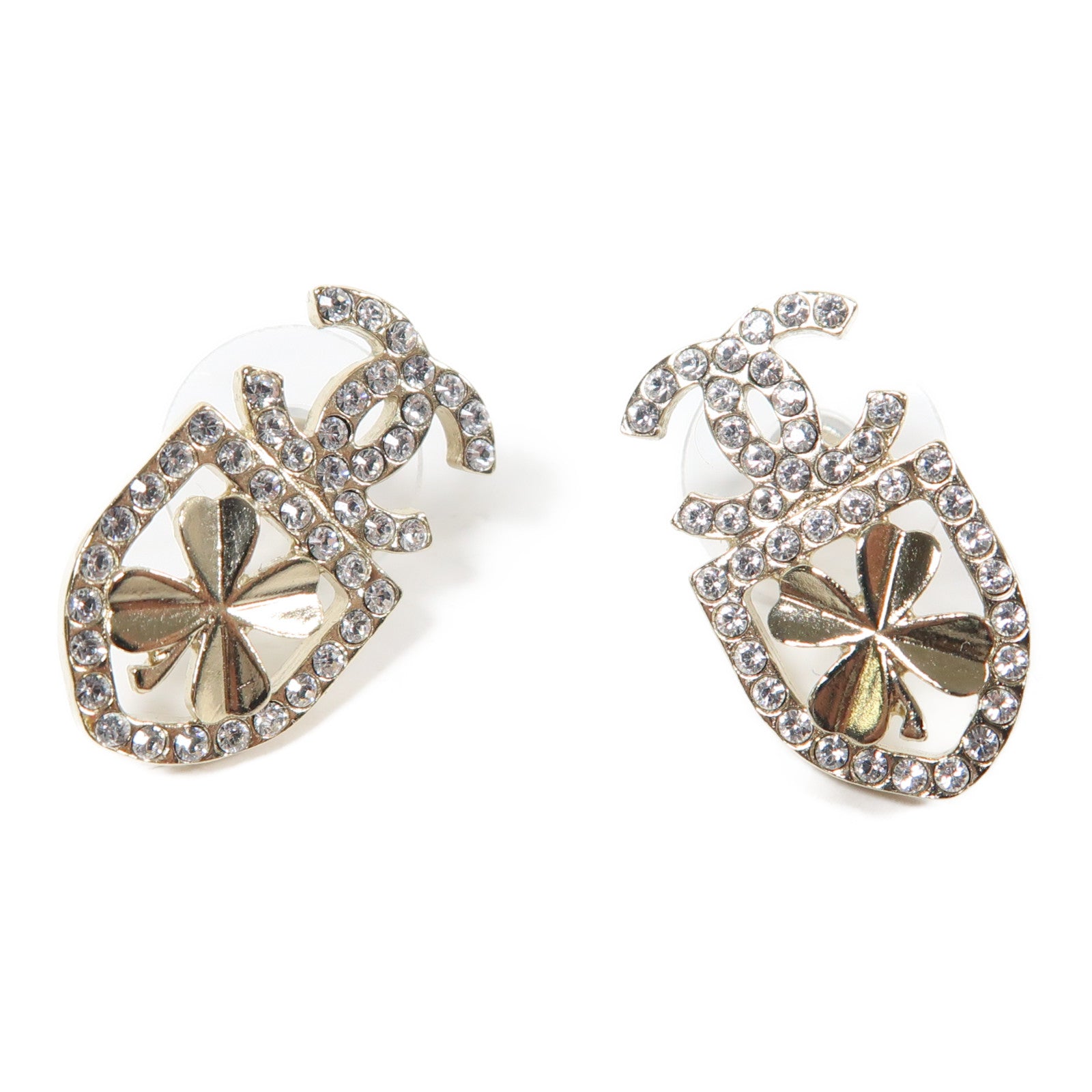 CHANEL 【激減優惠】金屬Earrings耳環金色