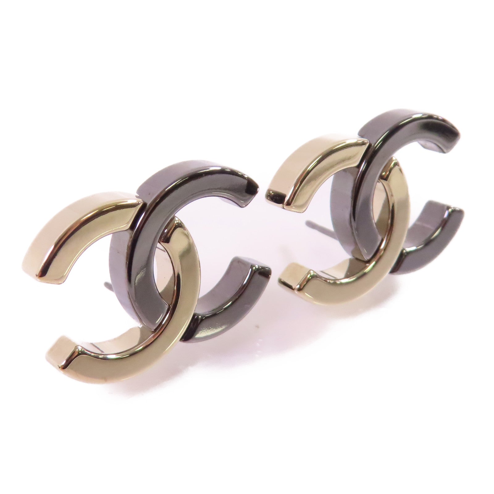 CHANEL 金屬CC Earring耳環
