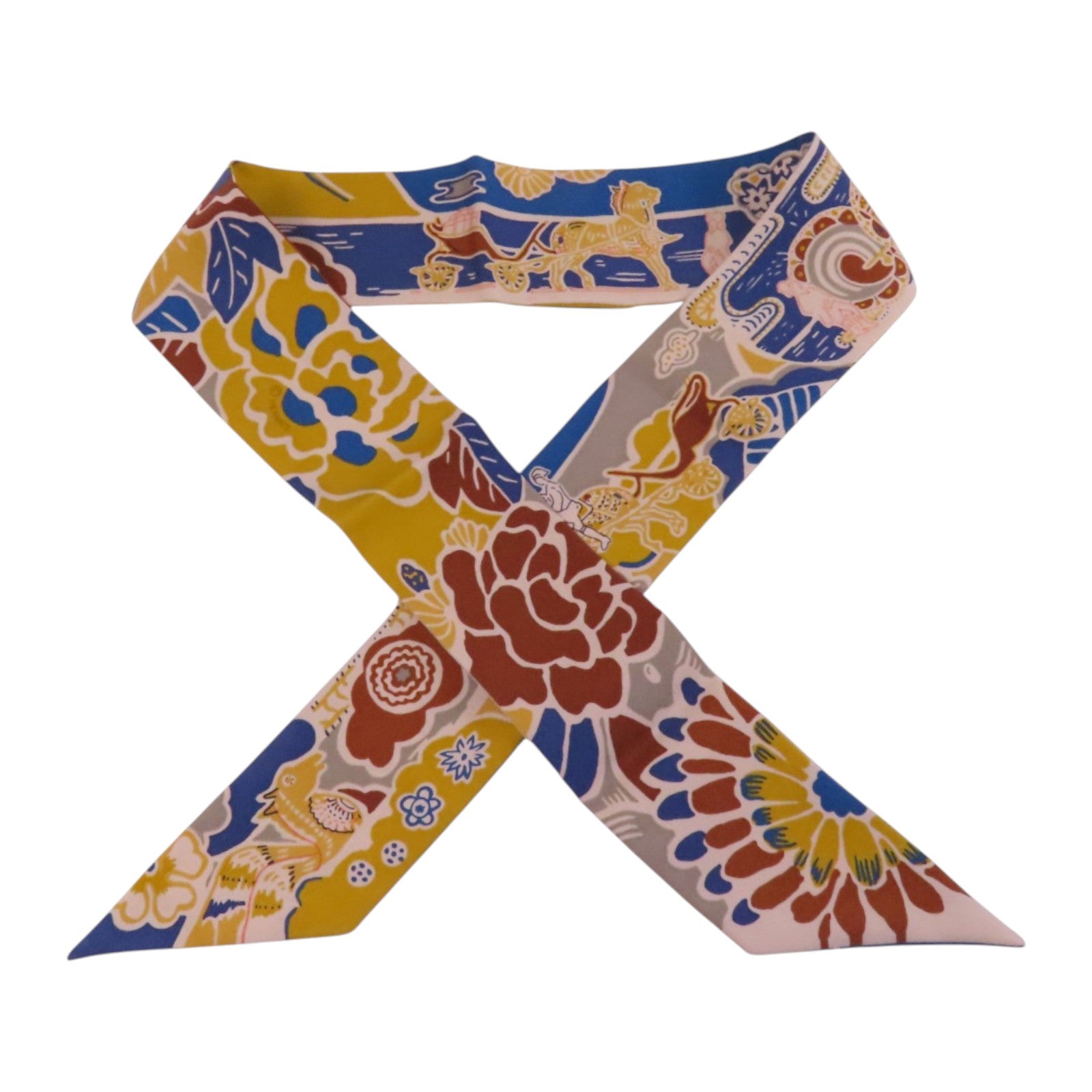 HERMES 【激減優惠】絲質Twilly Scarf絲巾