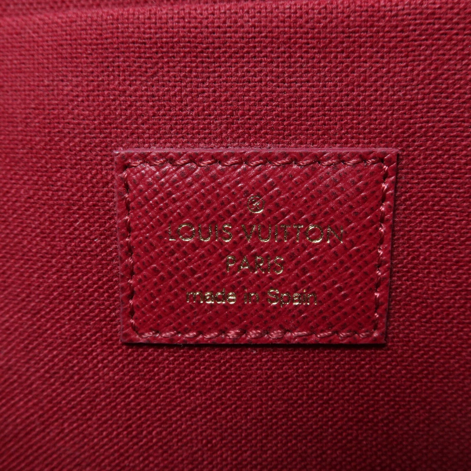 LOUIS VUITTON Monogram Pochette Felicie鏈帶肩背袋