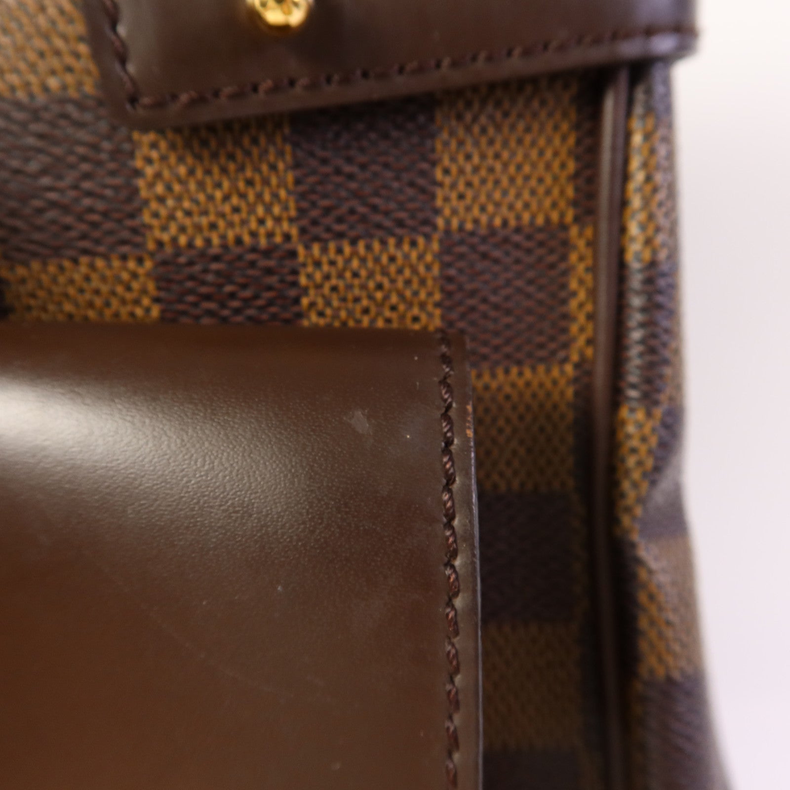 LOUIS VUITTON Damier Uzes Tote Bag金扣手挽袋