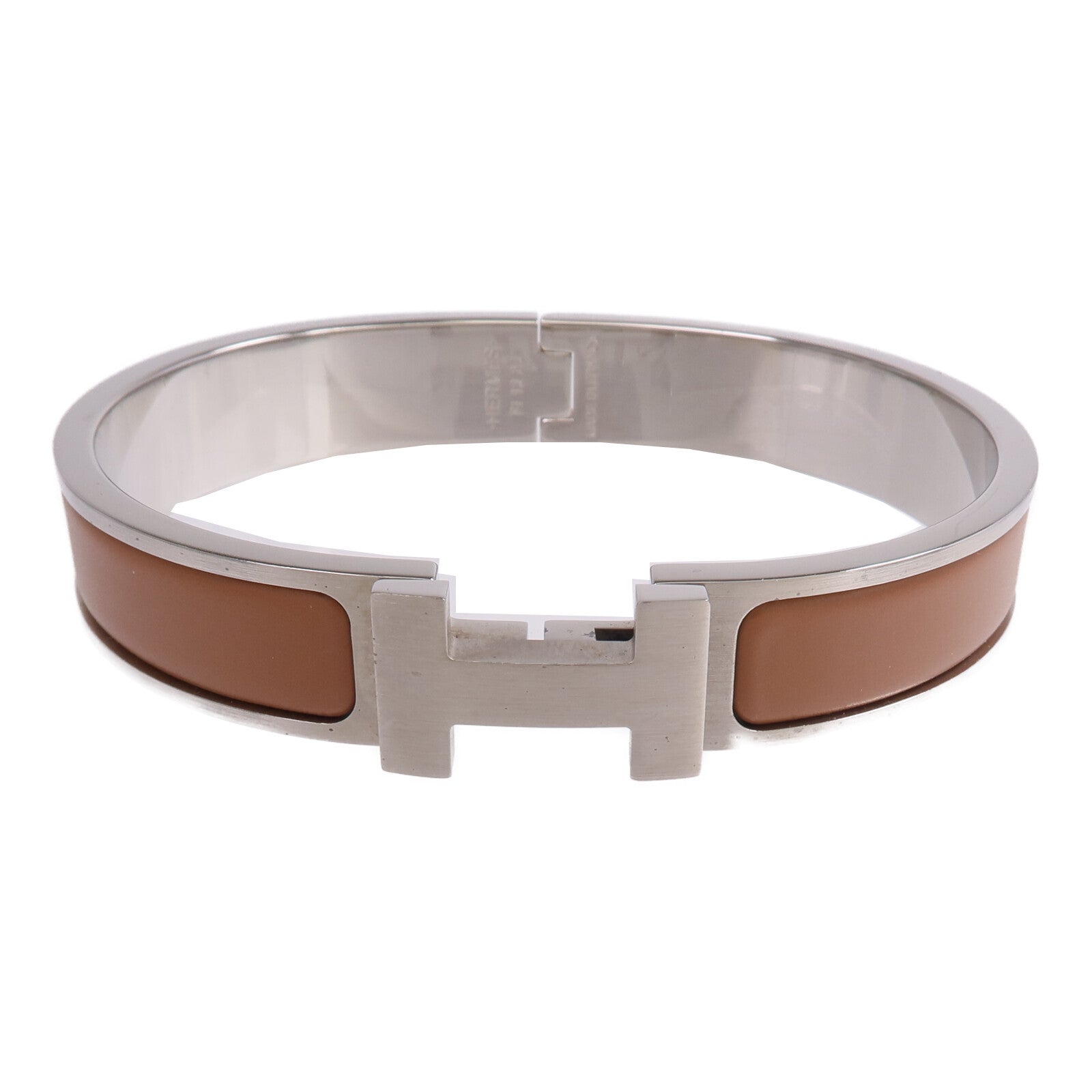 HERMES 金屬/琺瑯Clic HH Bracelet手鐲