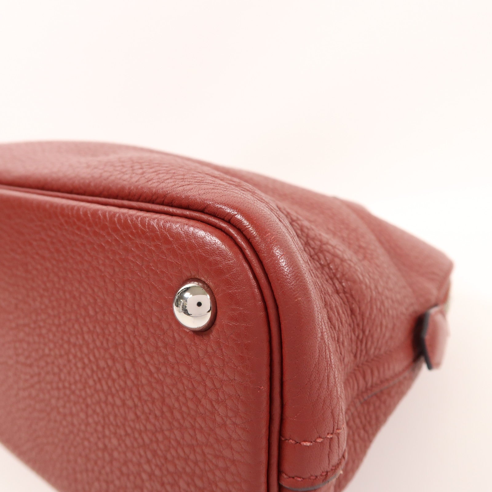 HERMES Togo皮革Bolide 31銀扣手挽肩背兩用袋