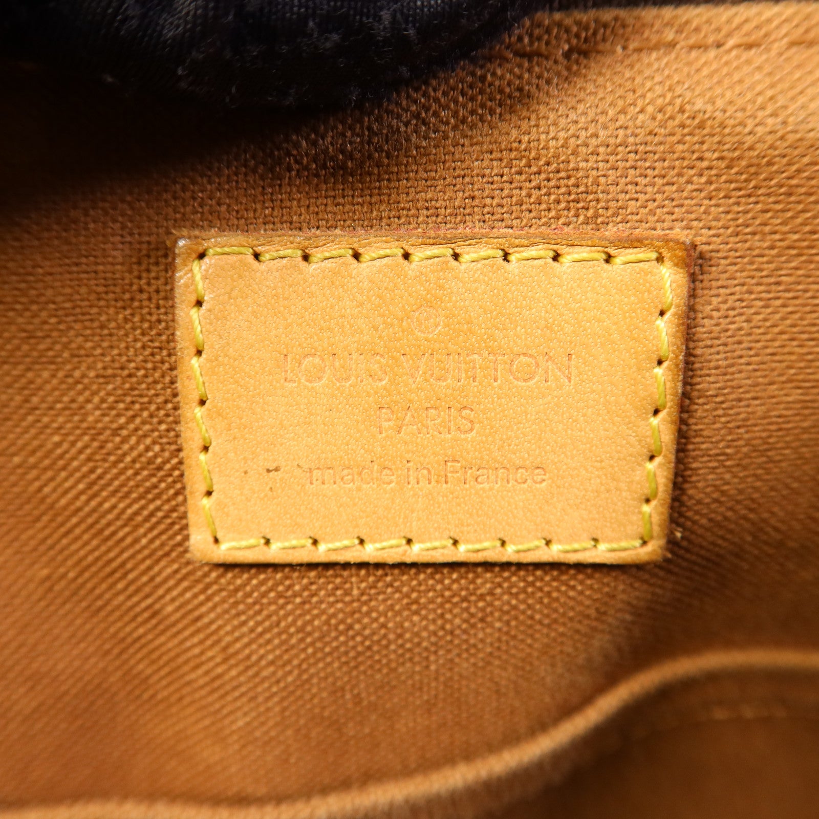 LOUIS VUITTON Monogram Palermo PM金扣手挽肩背兩用袋棕色