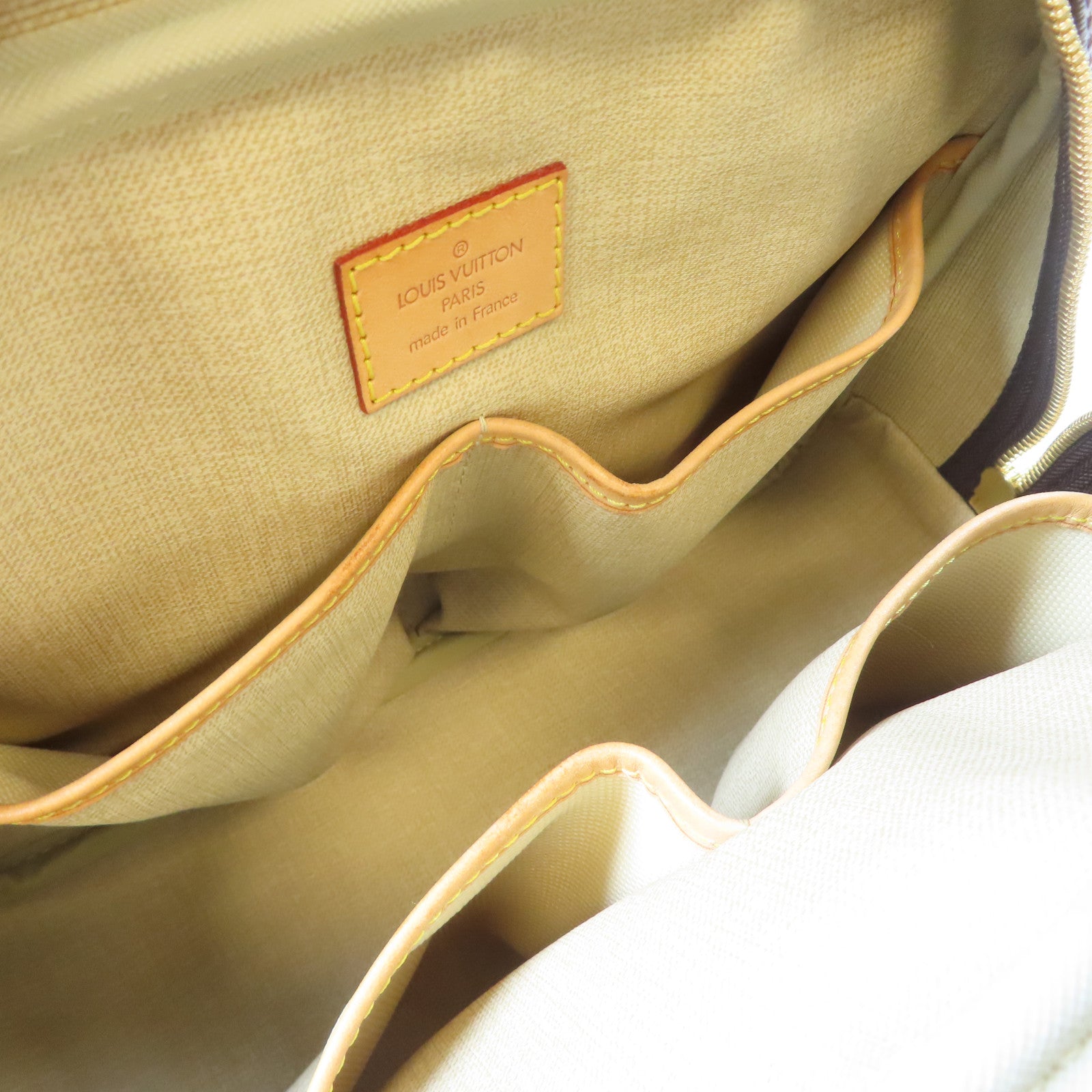 LOUIS VUITTON Monogram Trouville金扣手挽袋啡色