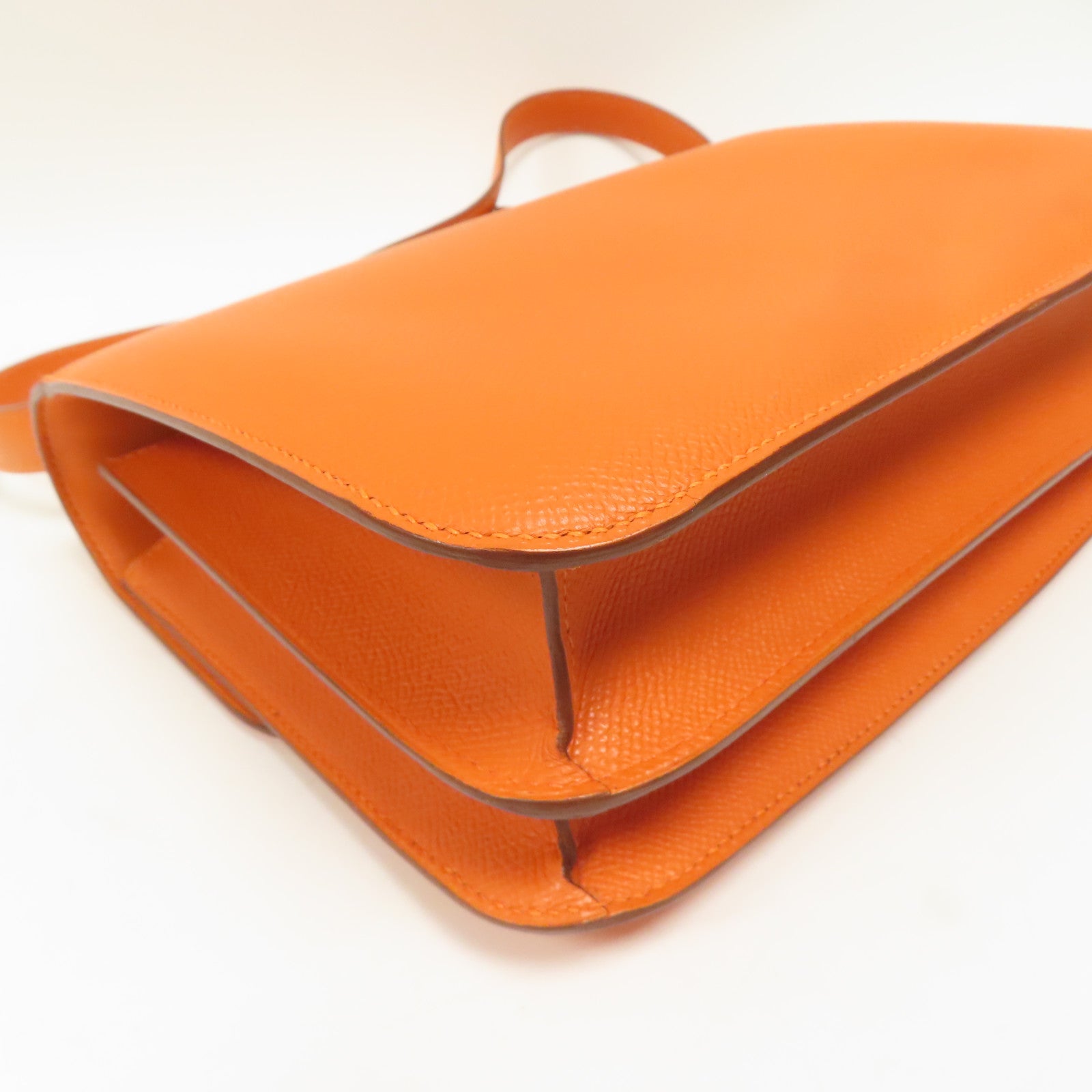 HERMES Veau Epsom皮革Constance 24銀扣肩背袋
