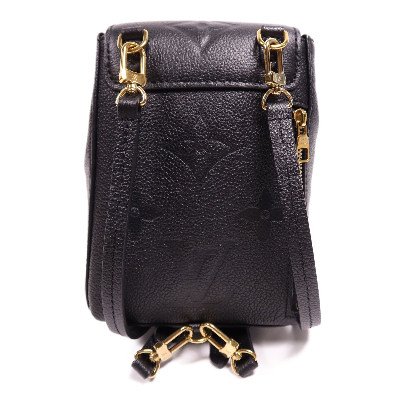 LOUIS VUITTON Monogram Empreinte Tiny Backpack金扣背包