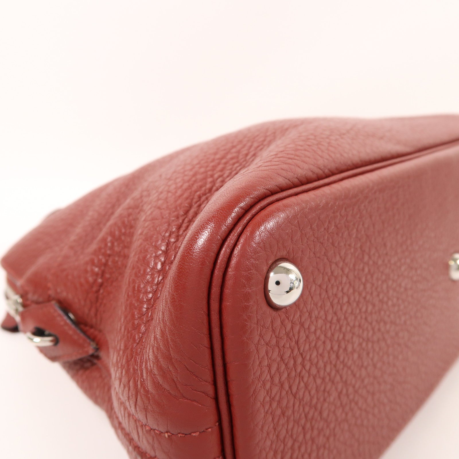 HERMES Togo皮革Bolide 31銀扣手挽肩背兩用袋