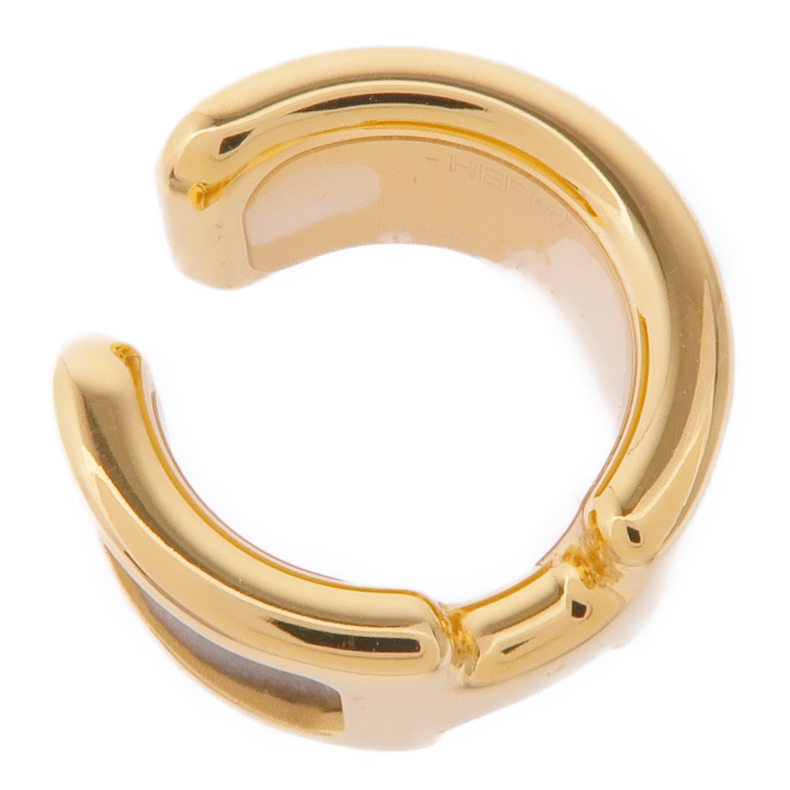 HERMES 金屬/牛皮皮革Olympe Ear Cuff耳夾