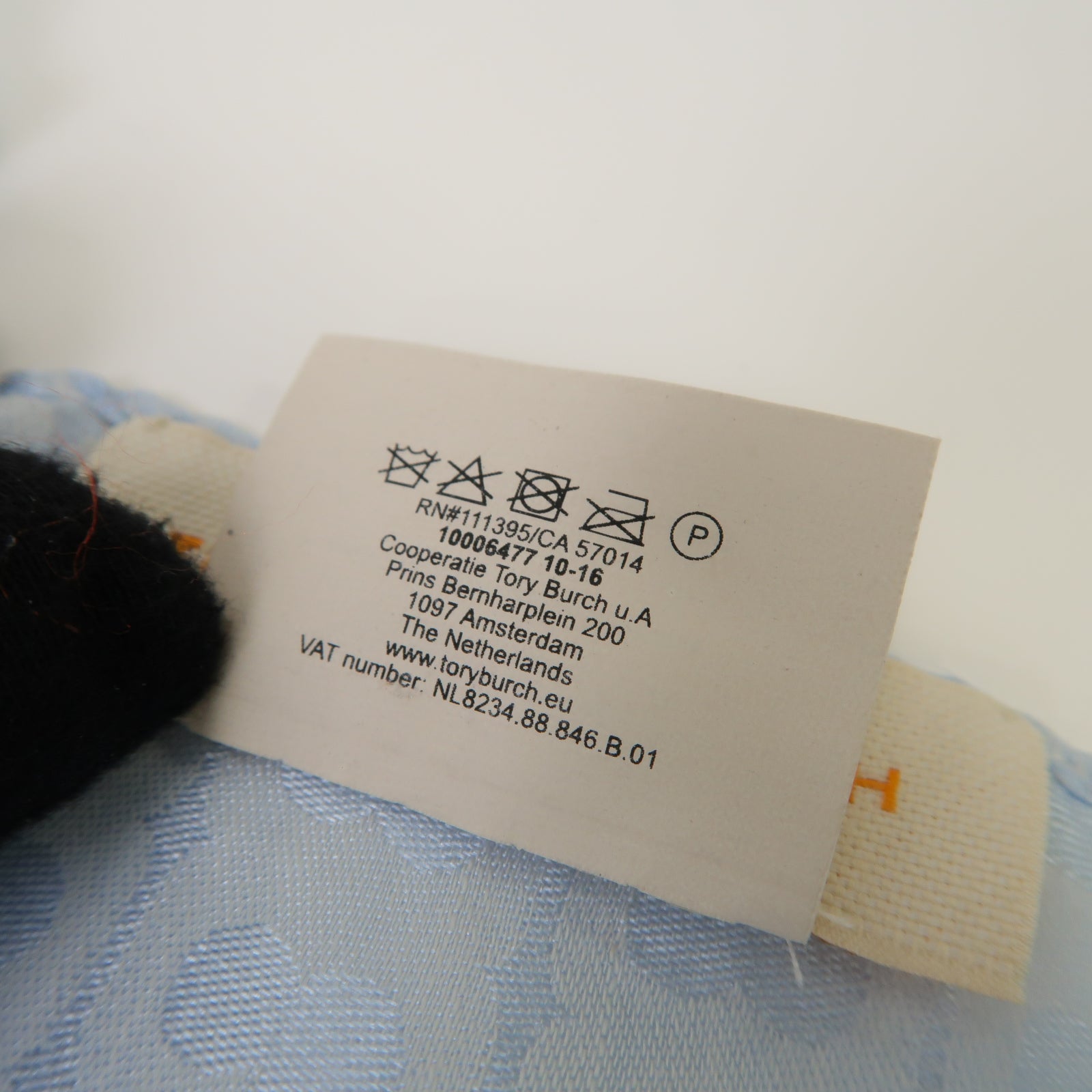 Tory Burch 【激減優惠】絲質/棉布Stole披肩淺藍色