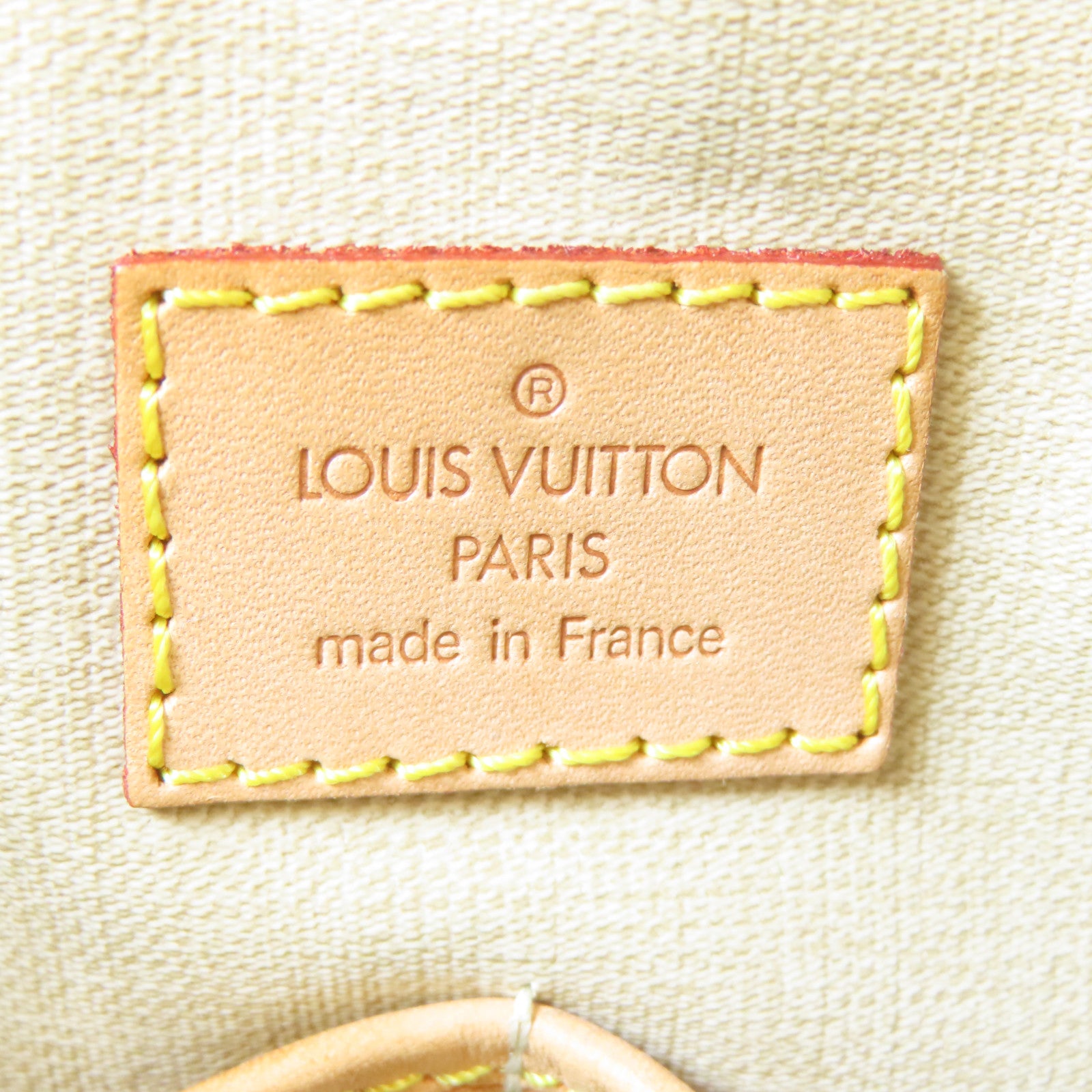 LOUIS VUITTON Monogram Trouville金扣手挽袋啡色
