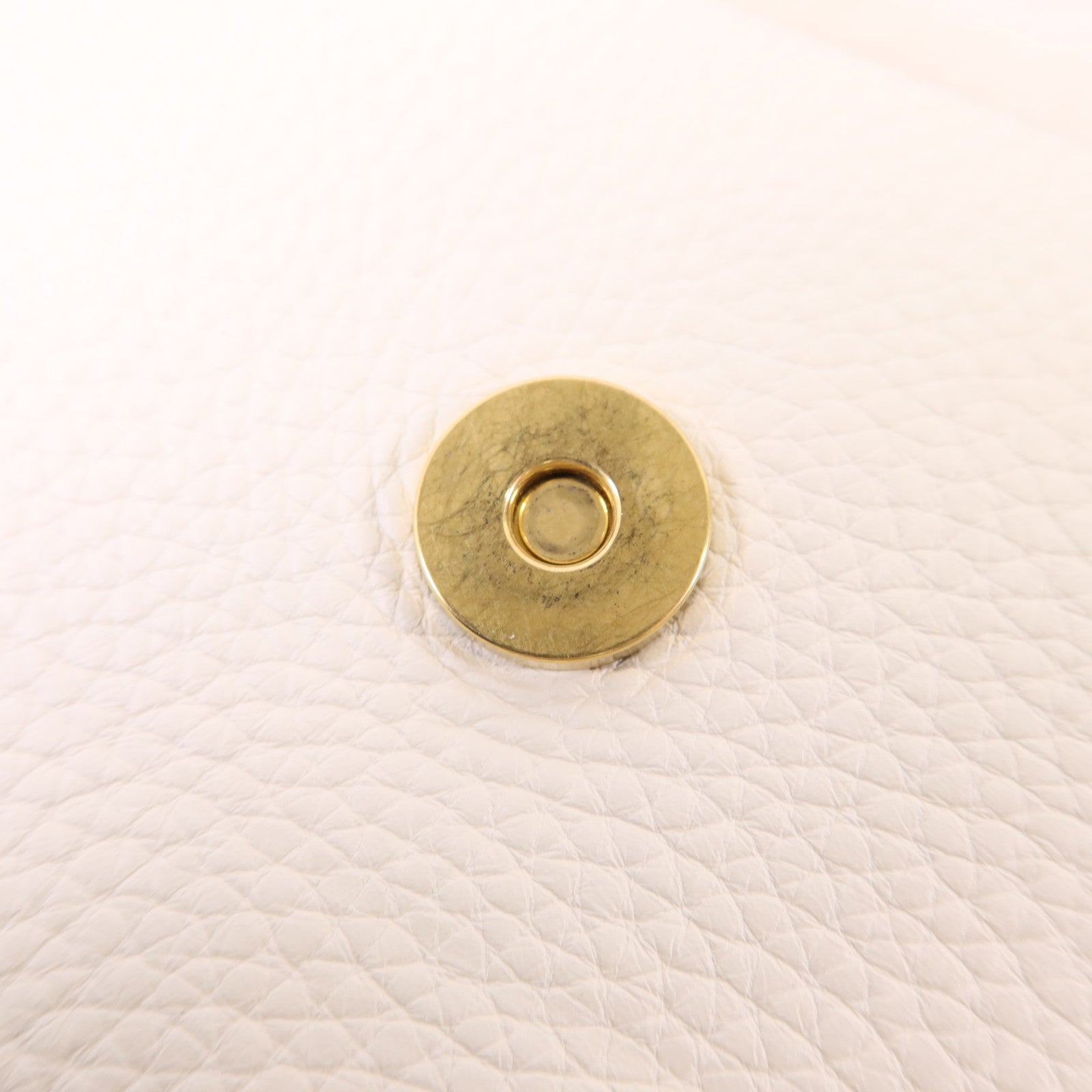 Valentino 牛皮皮革VRing Top Handle金扣手挽肩背兩用袋
