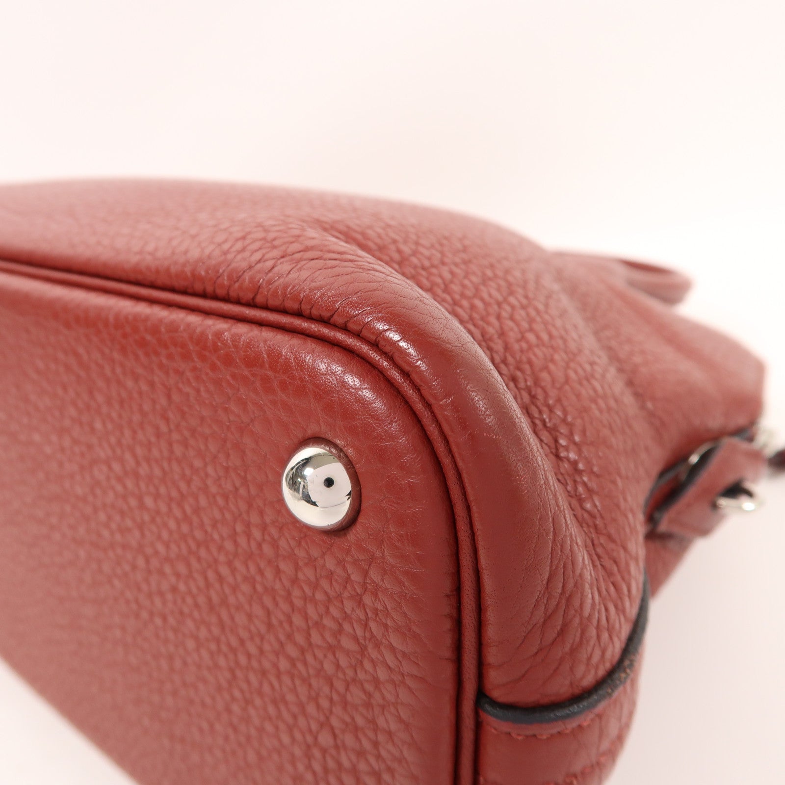 HERMES Togo皮革Bolide 31銀扣手挽肩背兩用袋