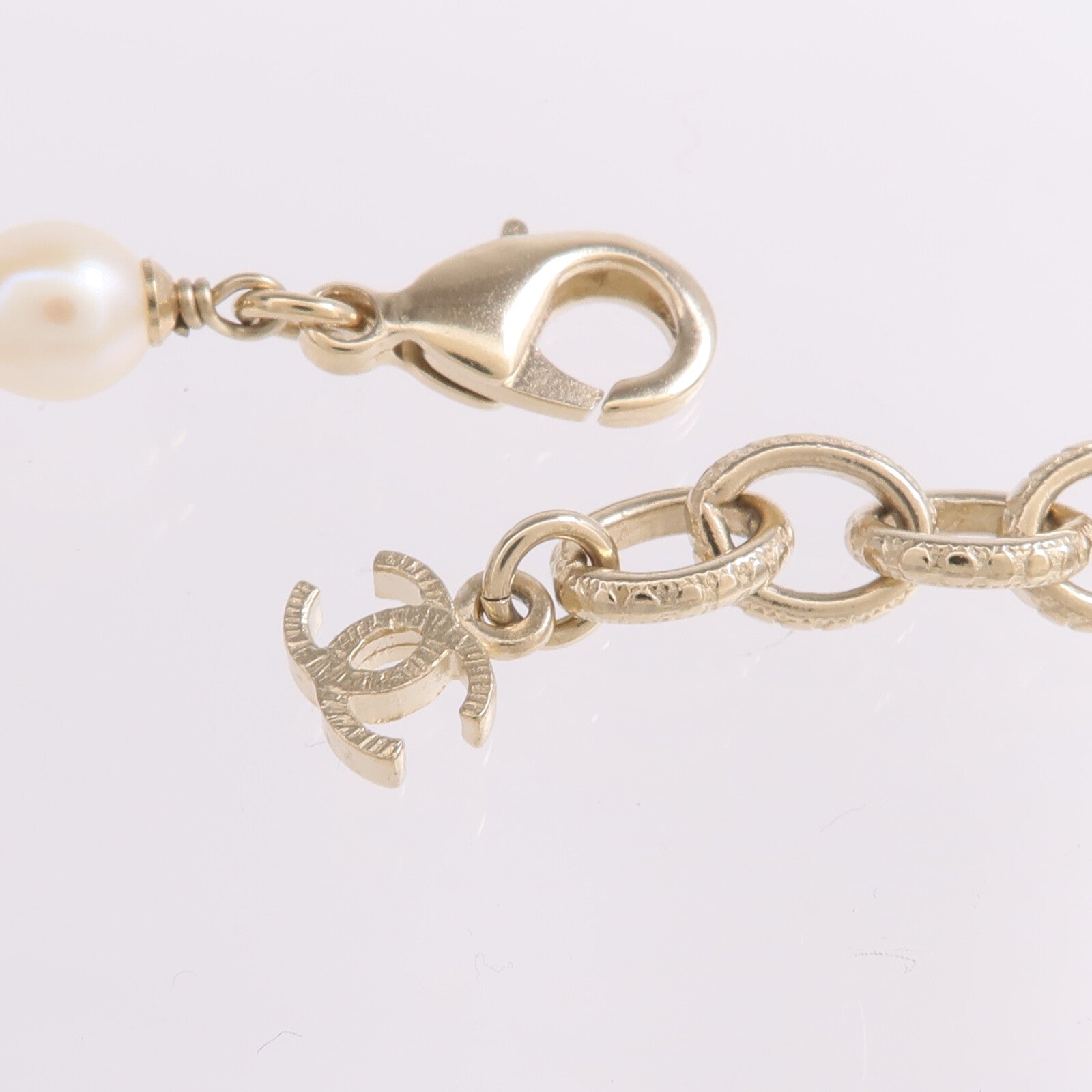 CHANEL PVC/金屬Long Necklace項鍊