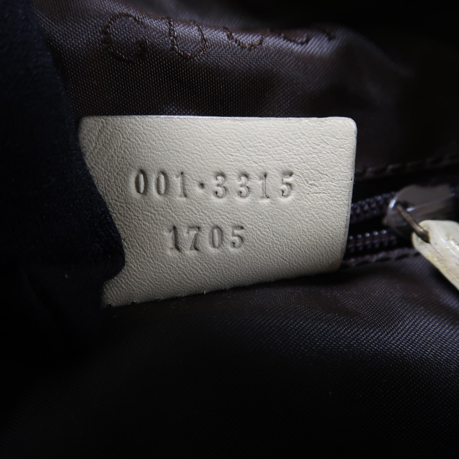 GUCCI 【激減優惠】牛皮皮革Shoulder Bag銀扣肩背袋米色