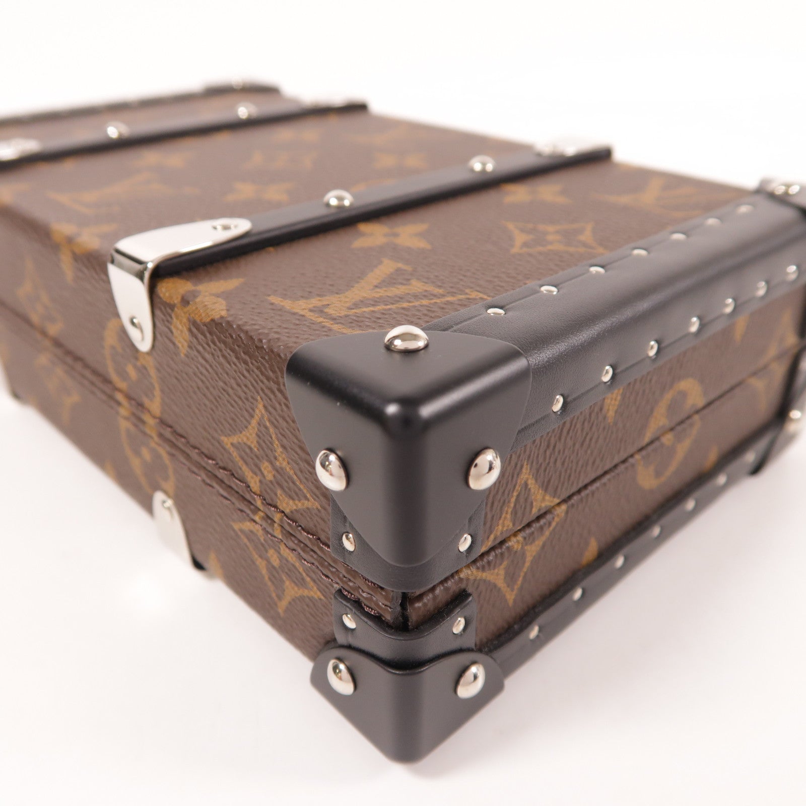 LOUIS VUITTON 【激減優惠】Monogram Wallet Trunk銀扣手拿包