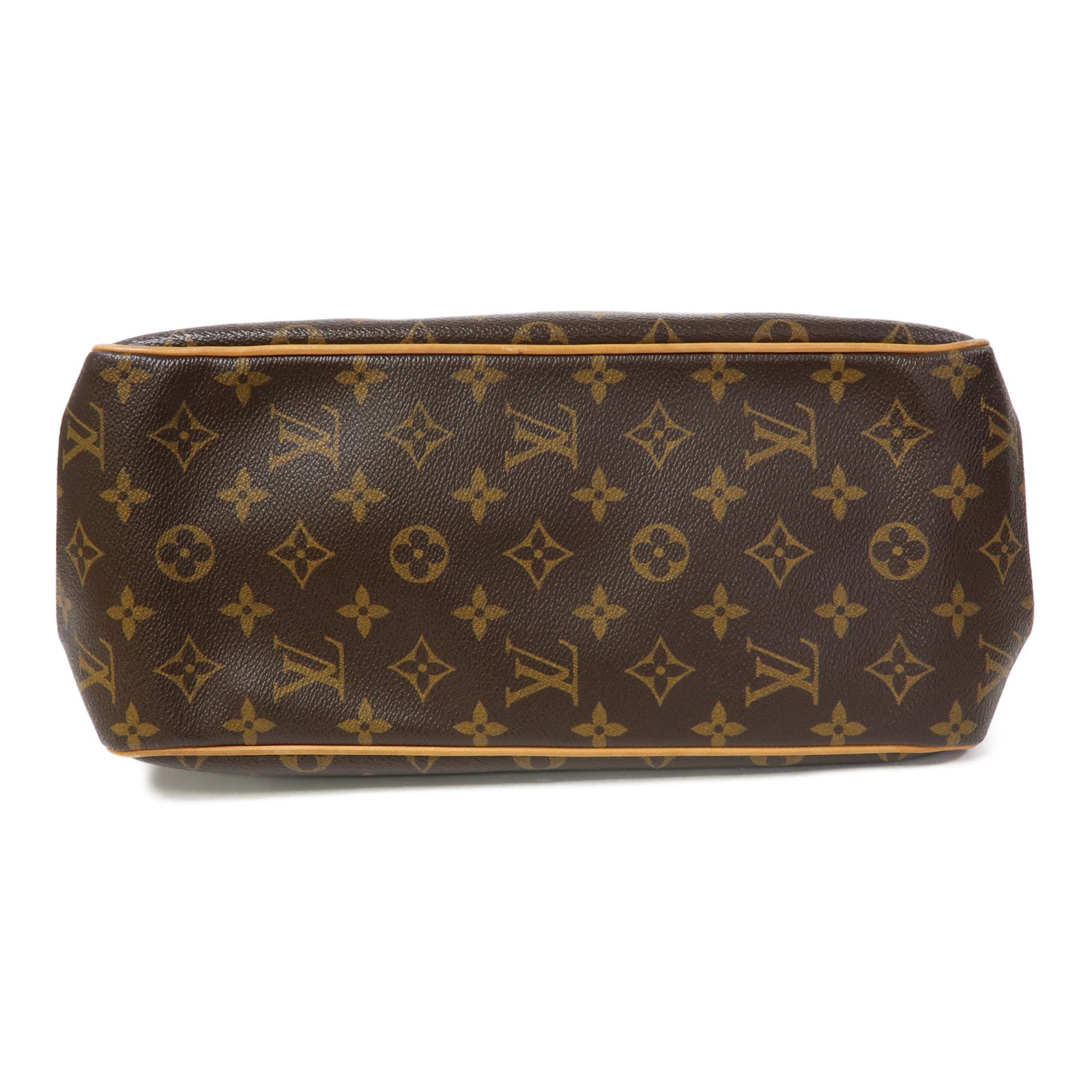 LOUIS VUITTON Monogram Batignolles Vertical金扣手挽袋啡色