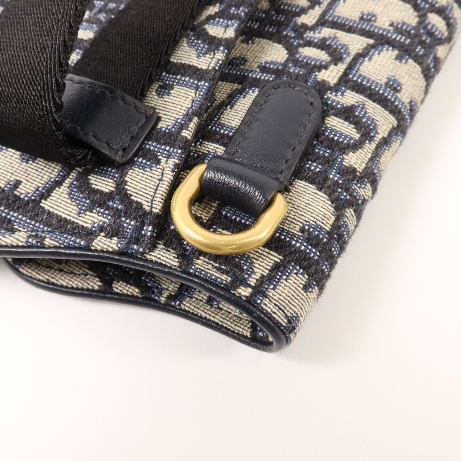 Dior 帆布Saddle Oblique Waist Belt Bag腰包