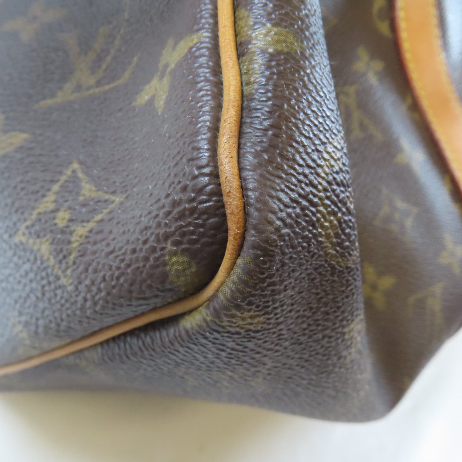 LOUIS VUITTON Monogram Keepall Bandouliere 50金扣手挽肩背兩用袋啡色