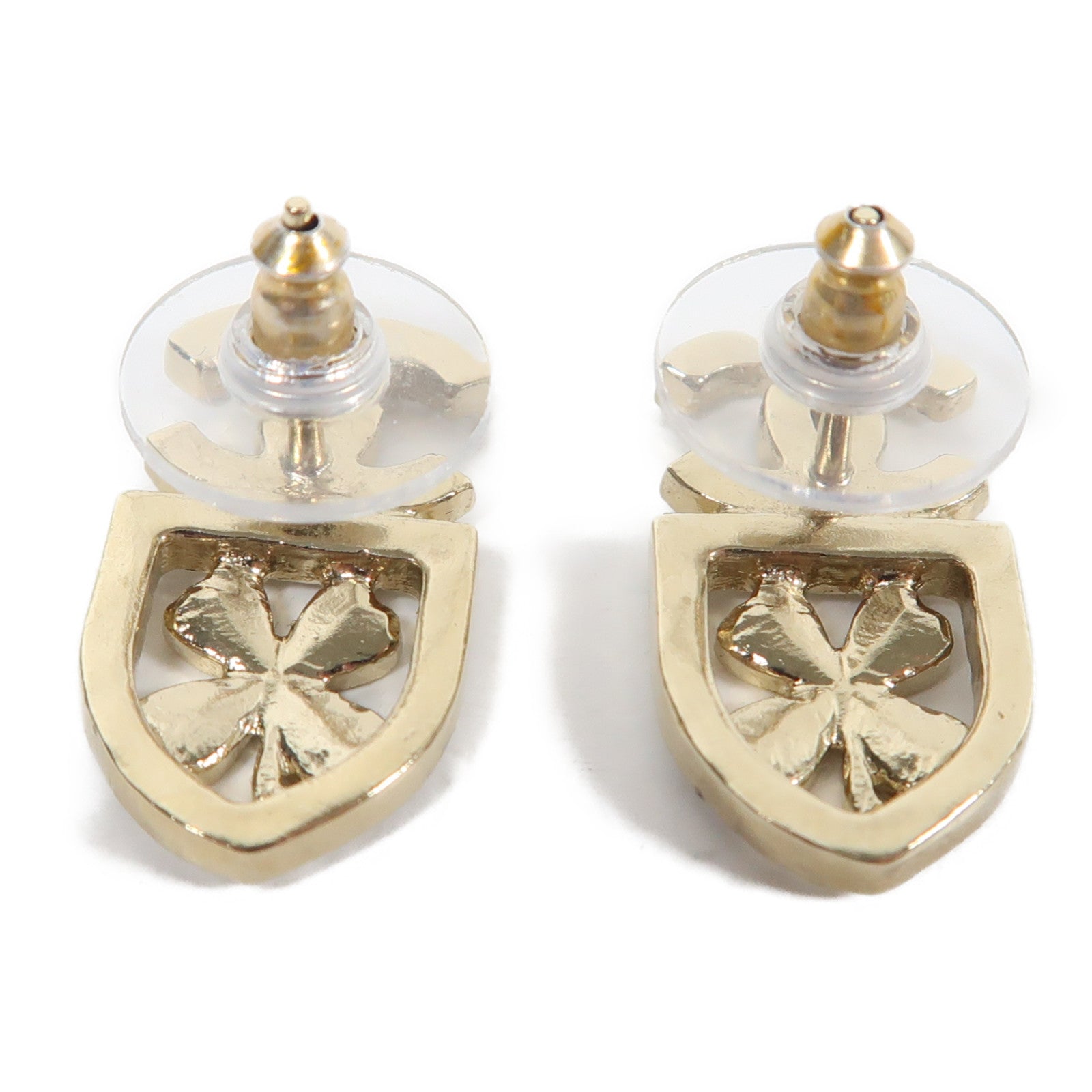 CHANEL 【激減優惠】金屬Earrings耳環金色