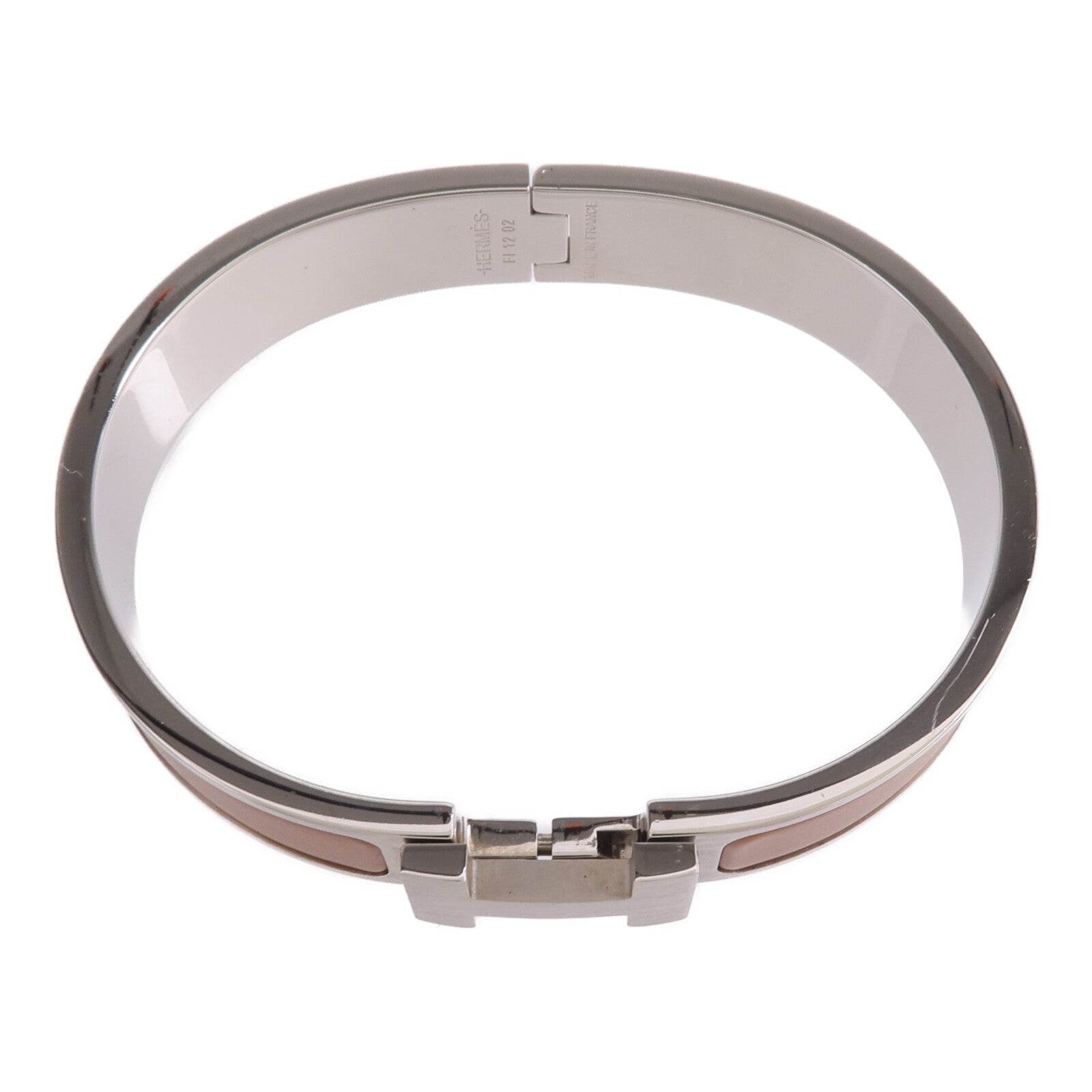 HERMES 金屬/琺瑯Clic HH Bracelet手鐲