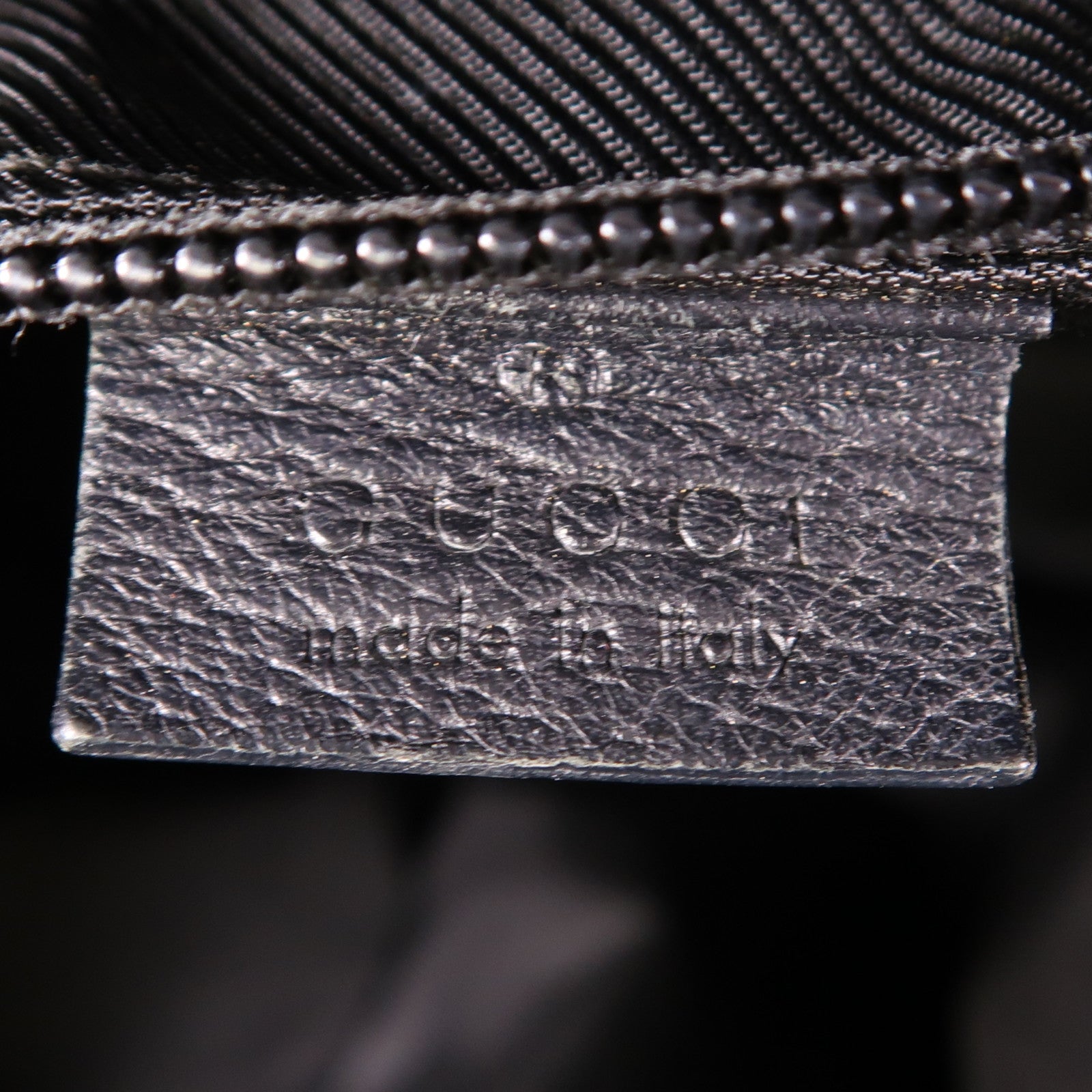 GUCCI GG Shoulder Tote Bag 131231 Nylon Black