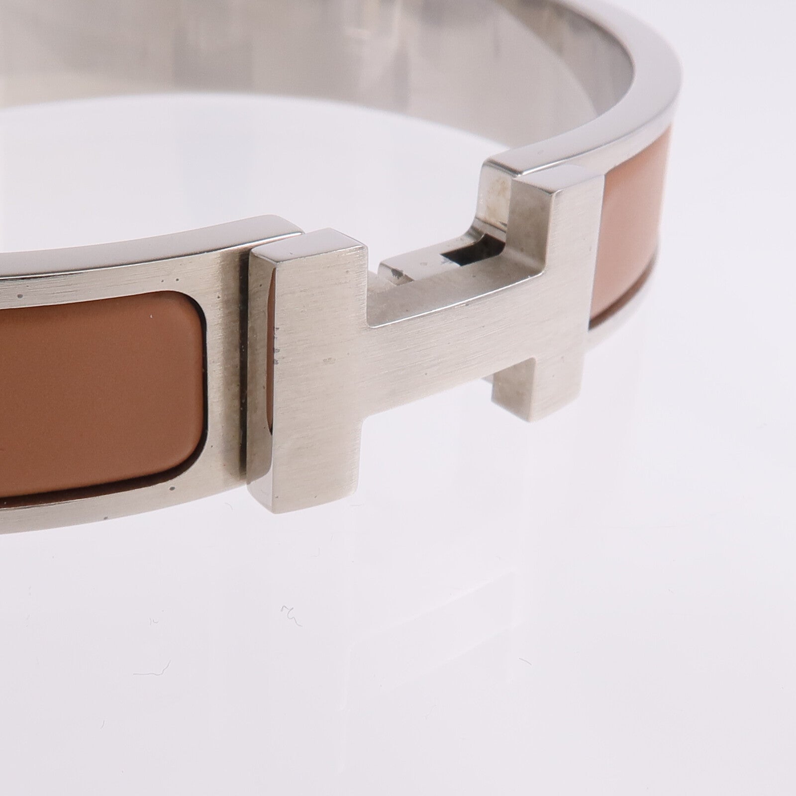 HERMES 金屬/琺瑯Clic HH Bracelet手鐲