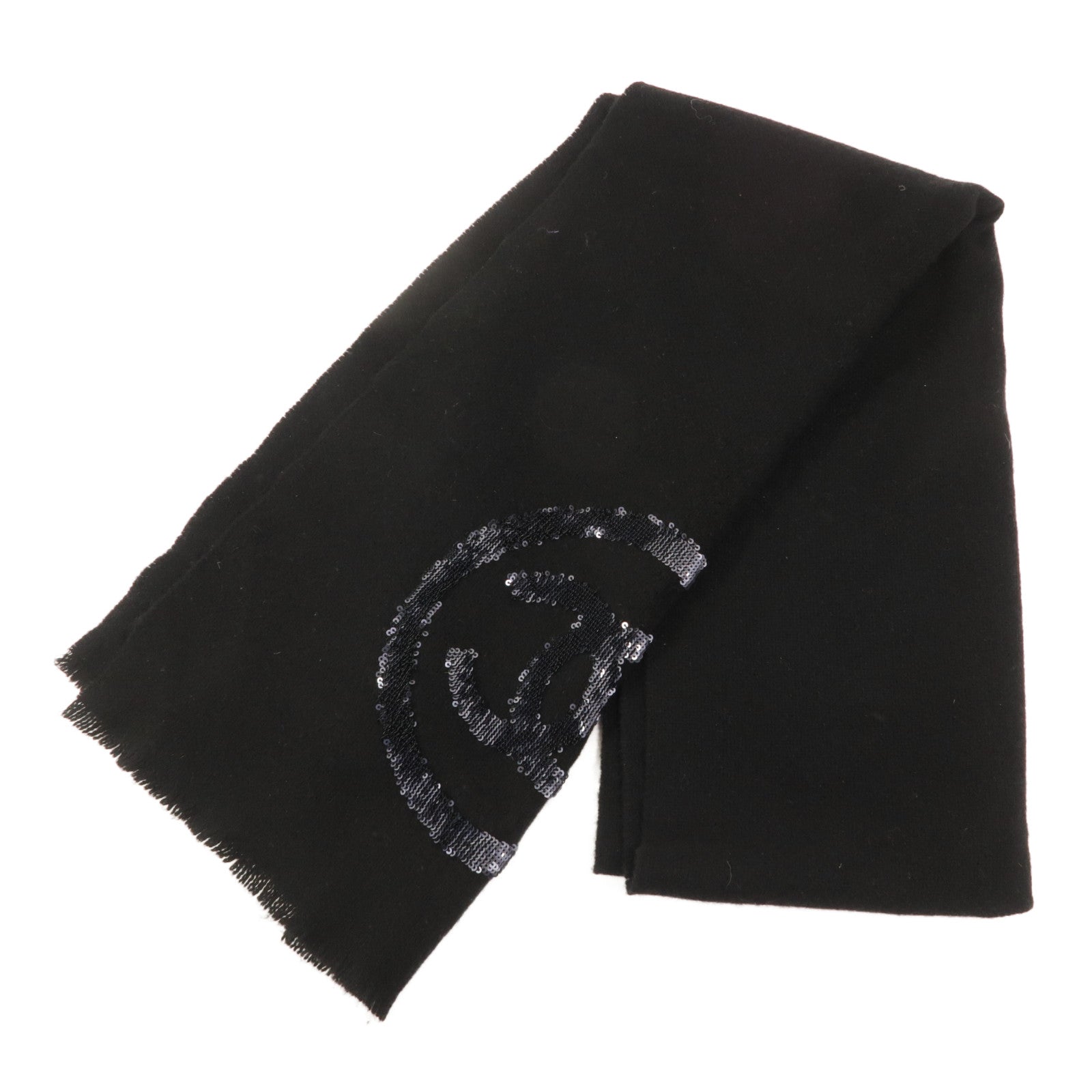 CHANEL 羊絨Scarf 38X180cm圍巾