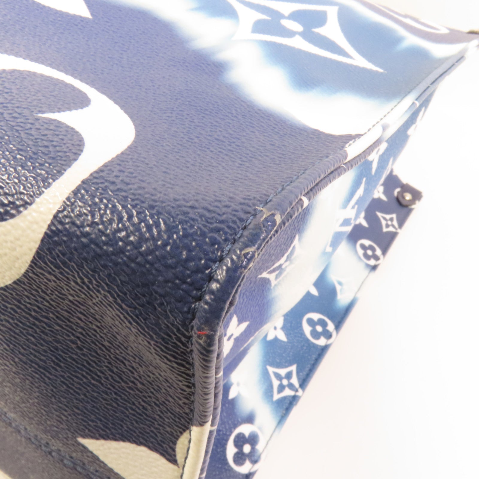 LOUIS VUITTON Monogram Escale On The Go銀扣手挽肩背兩用袋