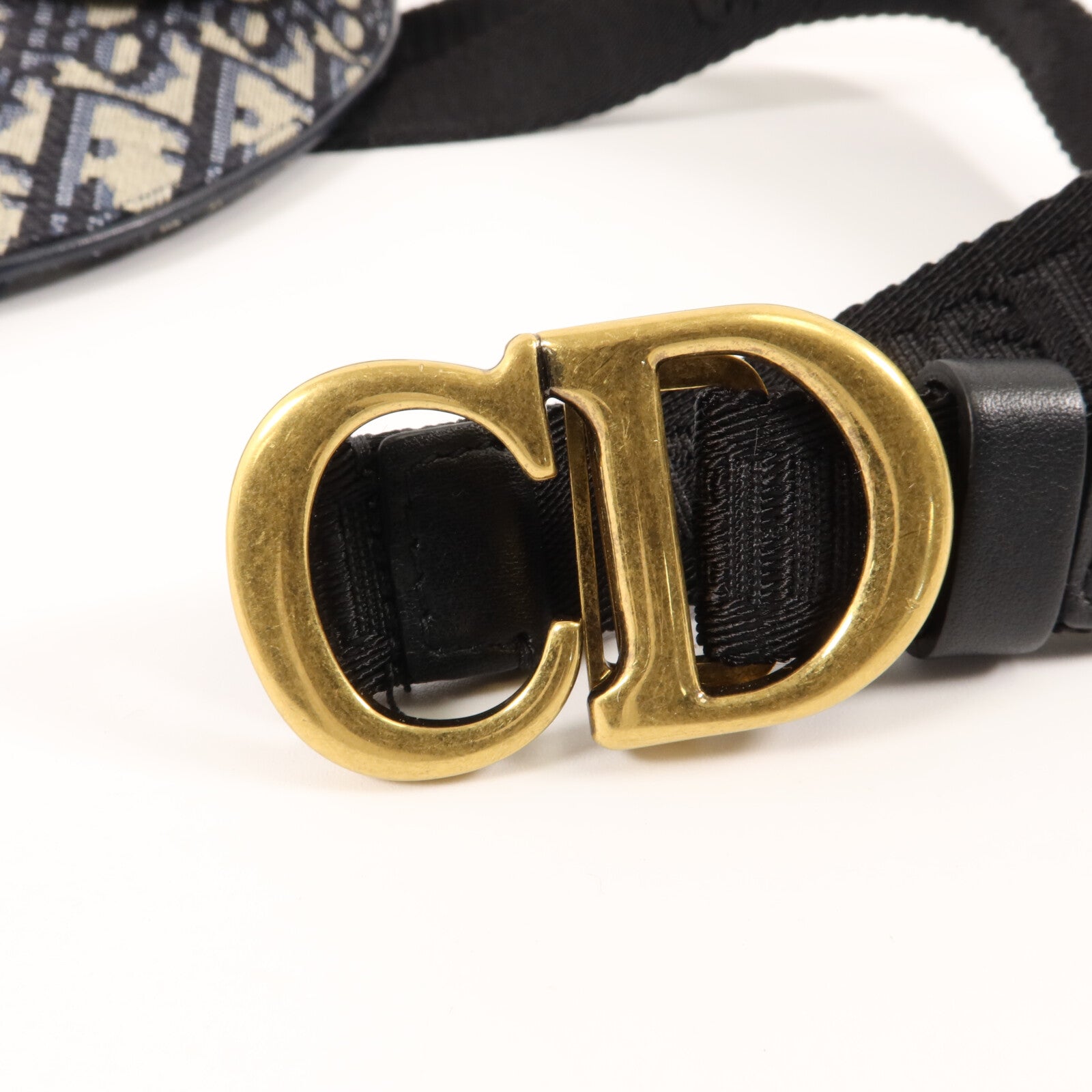 Dior 帆布Saddle Oblique Waist Belt Bag腰包
