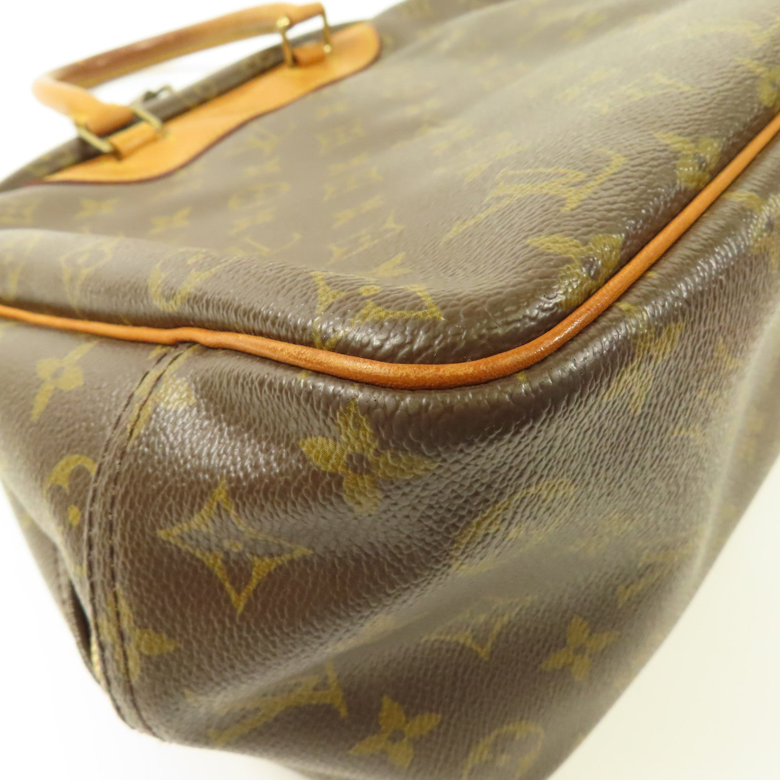 LOUIS VUITTON 【激減優惠】Monogram Deauville金扣手挽袋