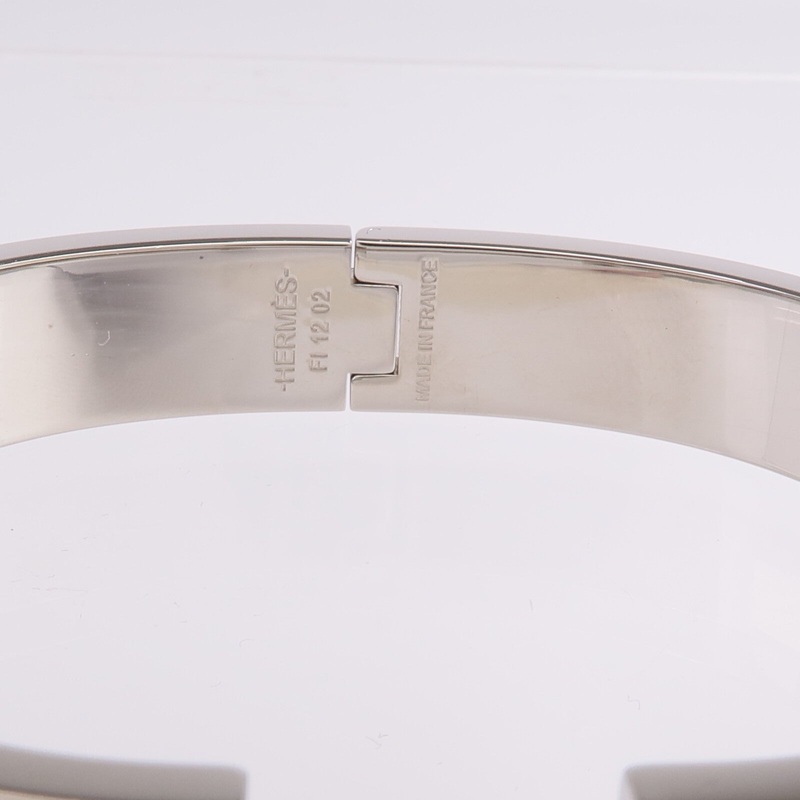 HERMES 金屬/琺瑯Clic HH Bracelet手鐲