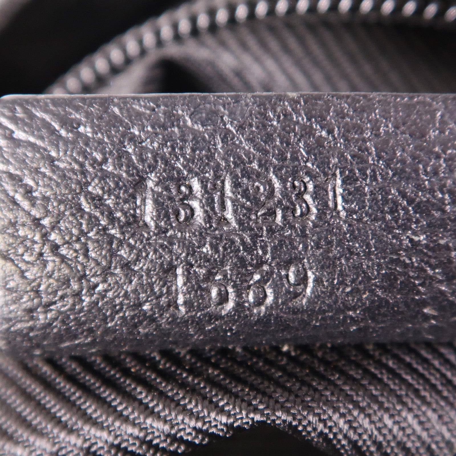 GUCCI GG Shoulder Tote Bag 131231 Nylon Black