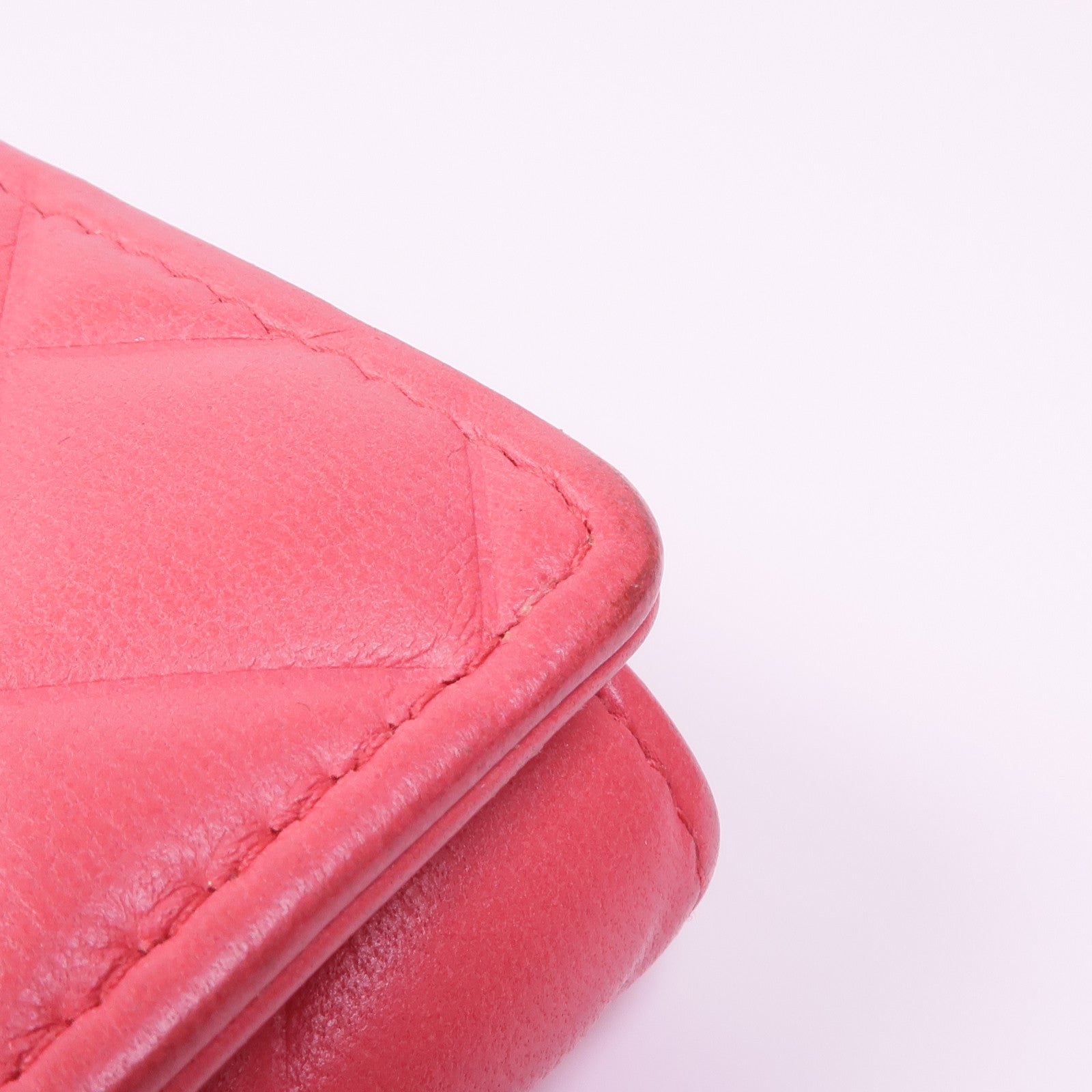 CHANEL 皮革Long Wallet金扣長錢包