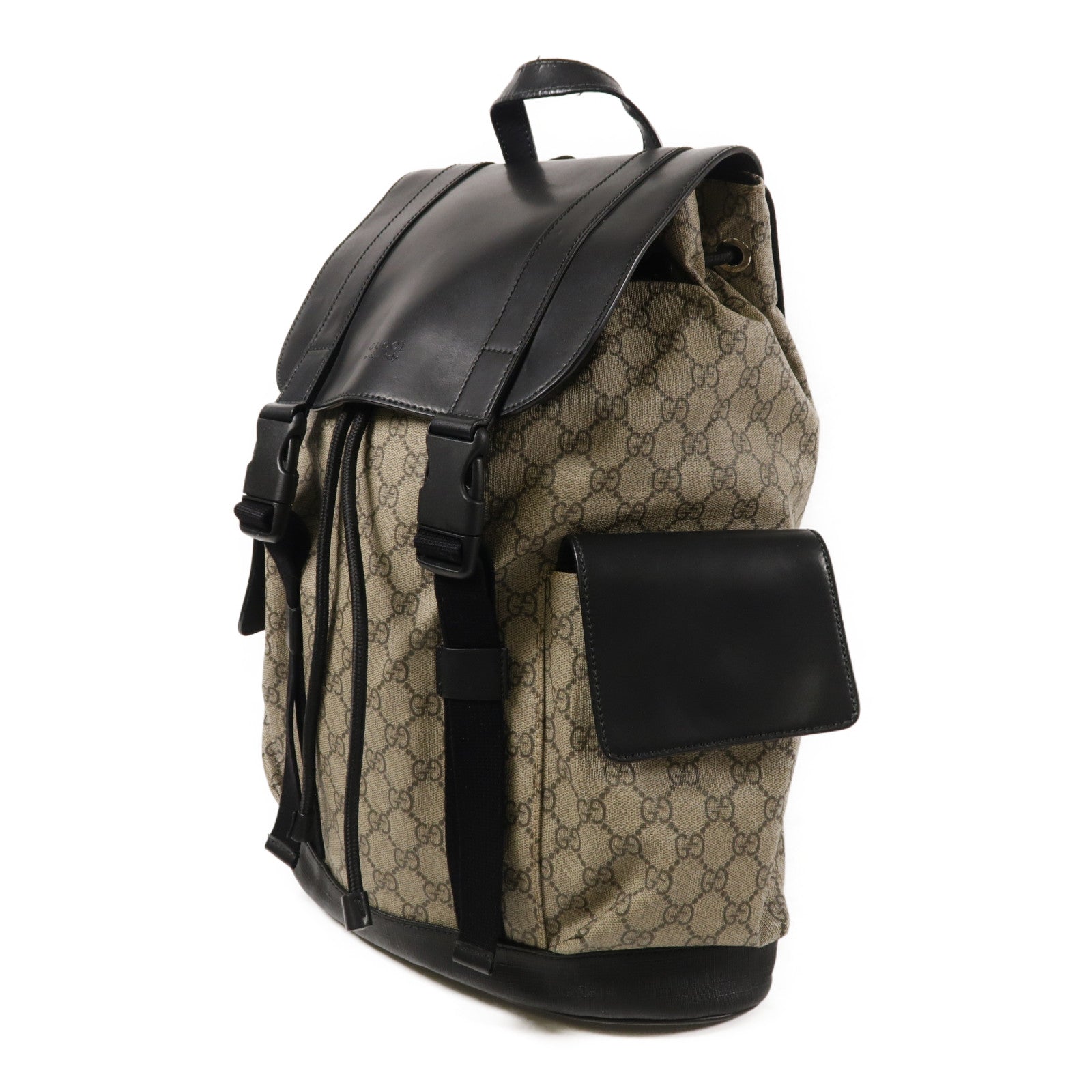 GUCCI 塗層帆布GG Supreme背包