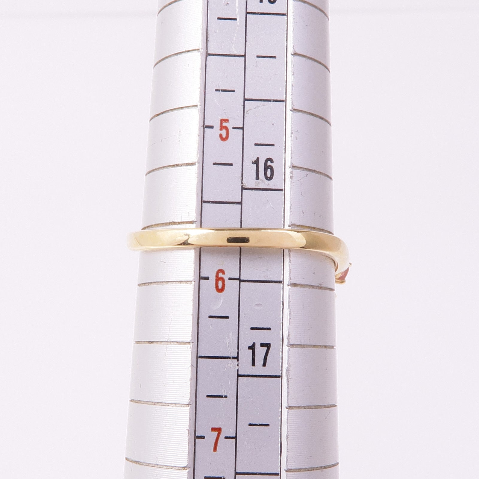 JEWELRY 【激減優惠】18K黃金Color Stone Ring彩色寶石戒指US#5.75