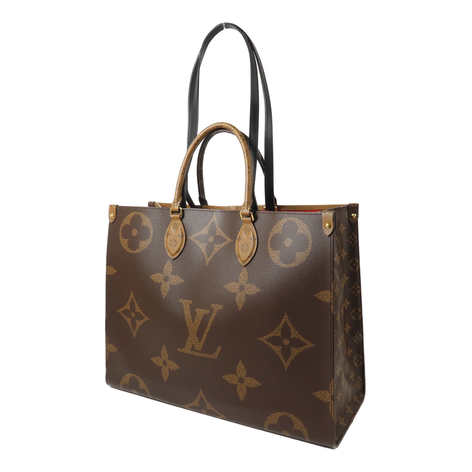 LOUIS VUITTON Monogram Giant/Monogram Reverse On The Go GM手挽肩背兩用袋