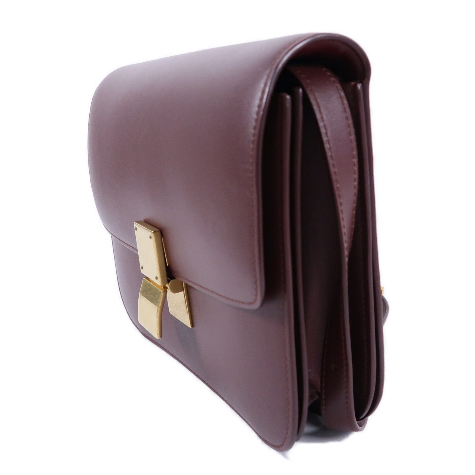 CELINE 牛皮皮革Classic Box Medium肩背袋