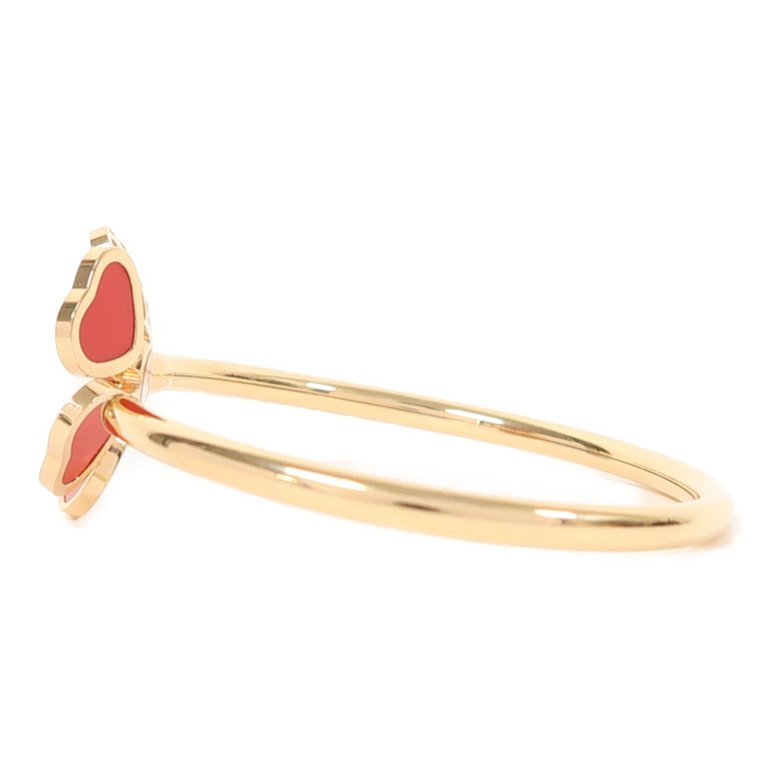Chopard 18K玫瑰金Happy Hearts Flowers手鐲