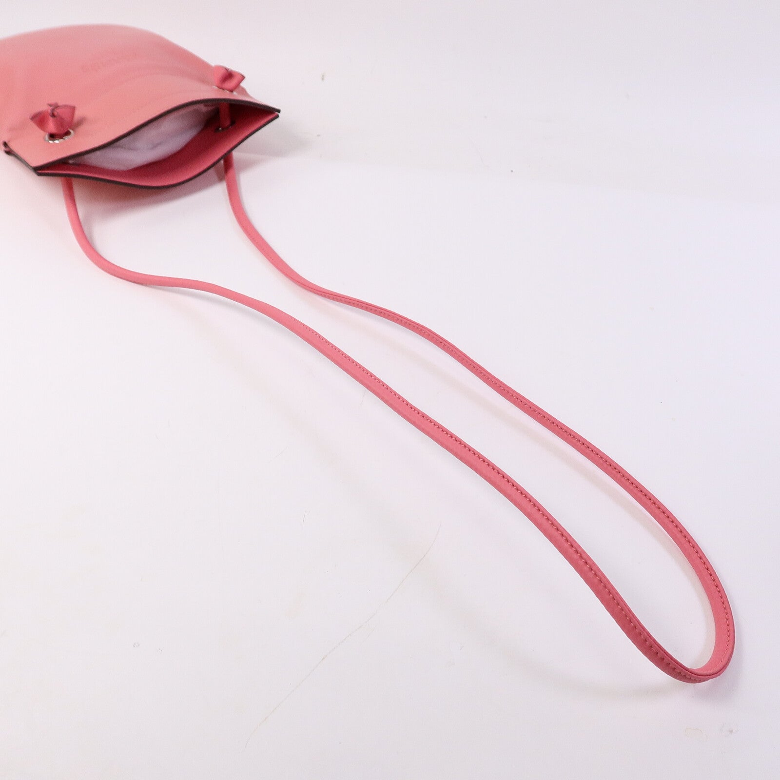 HERMES Swift皮革Aline Mini肩背袋Rose Azalee