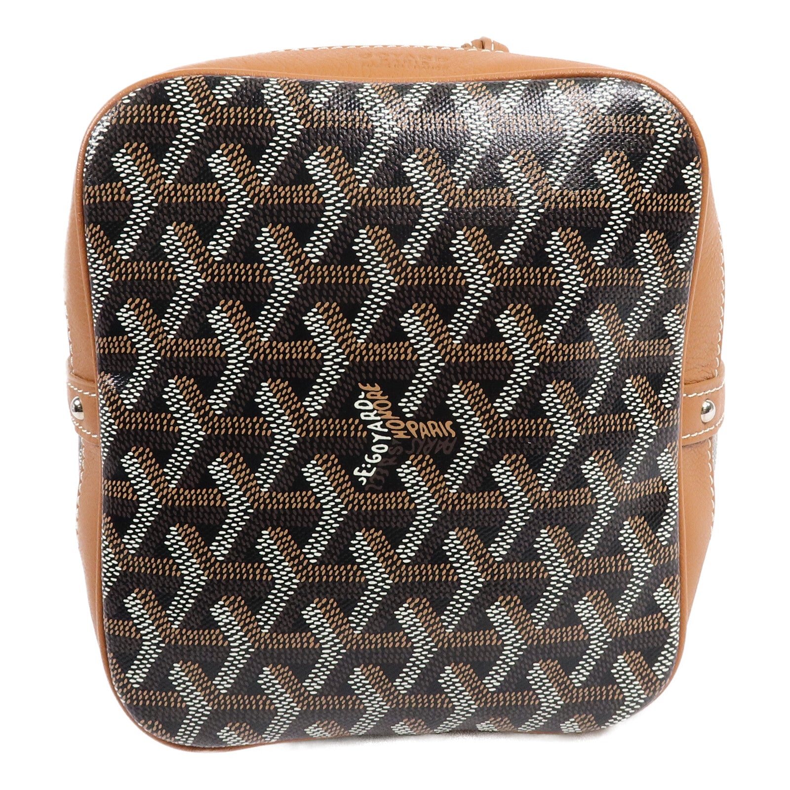 GOYARD 塗層帆布Petit Flot Bucket PM肩背袋
