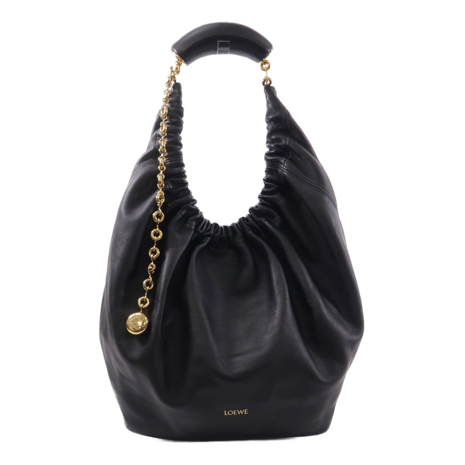 LOEWE 羊皮皮革Squeeze Bag Medium肩背袋